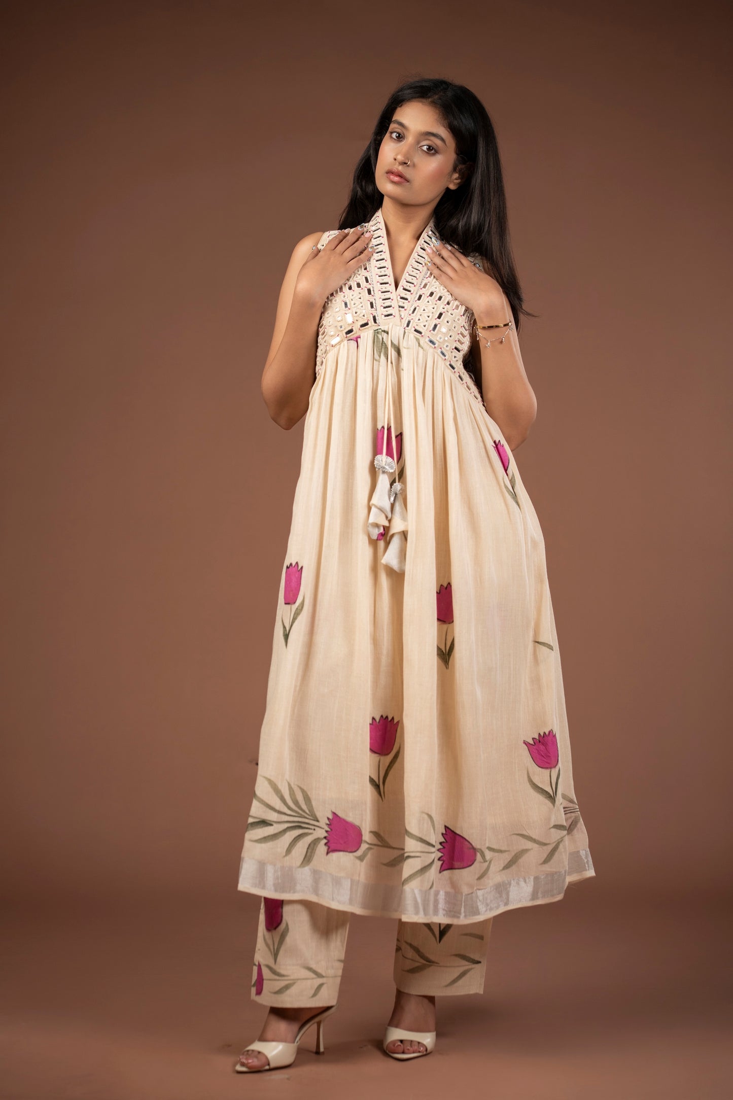 Noor-e-Gul Linen Set Festive Edition