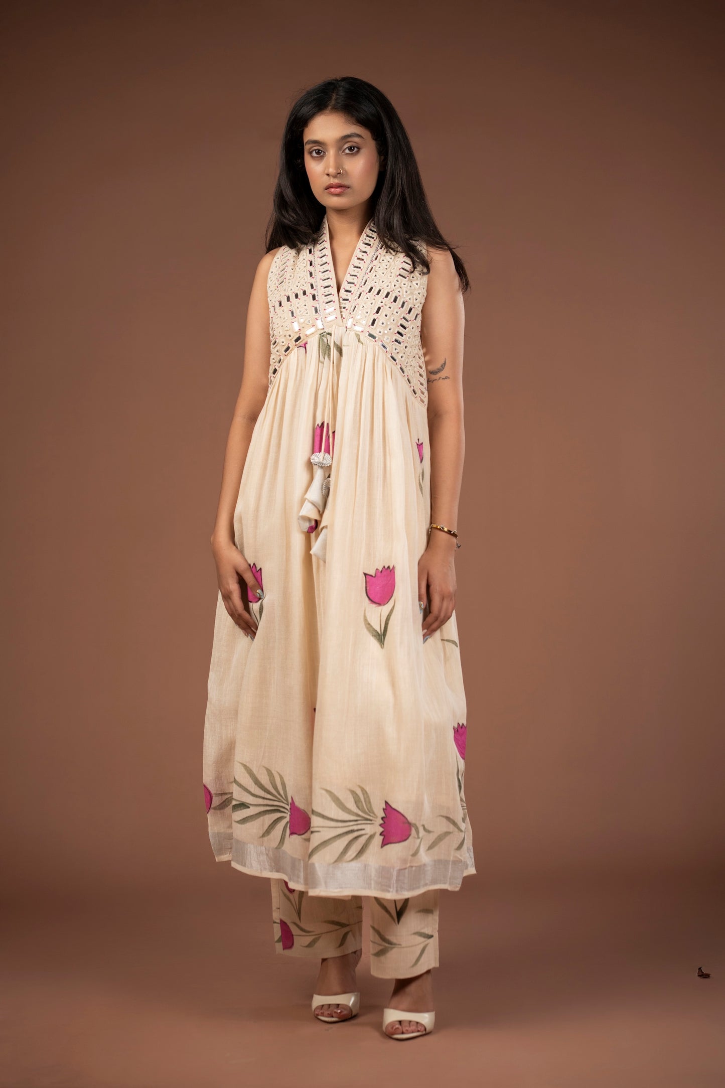 Noor-e-Gul Linen Set Festive Edition