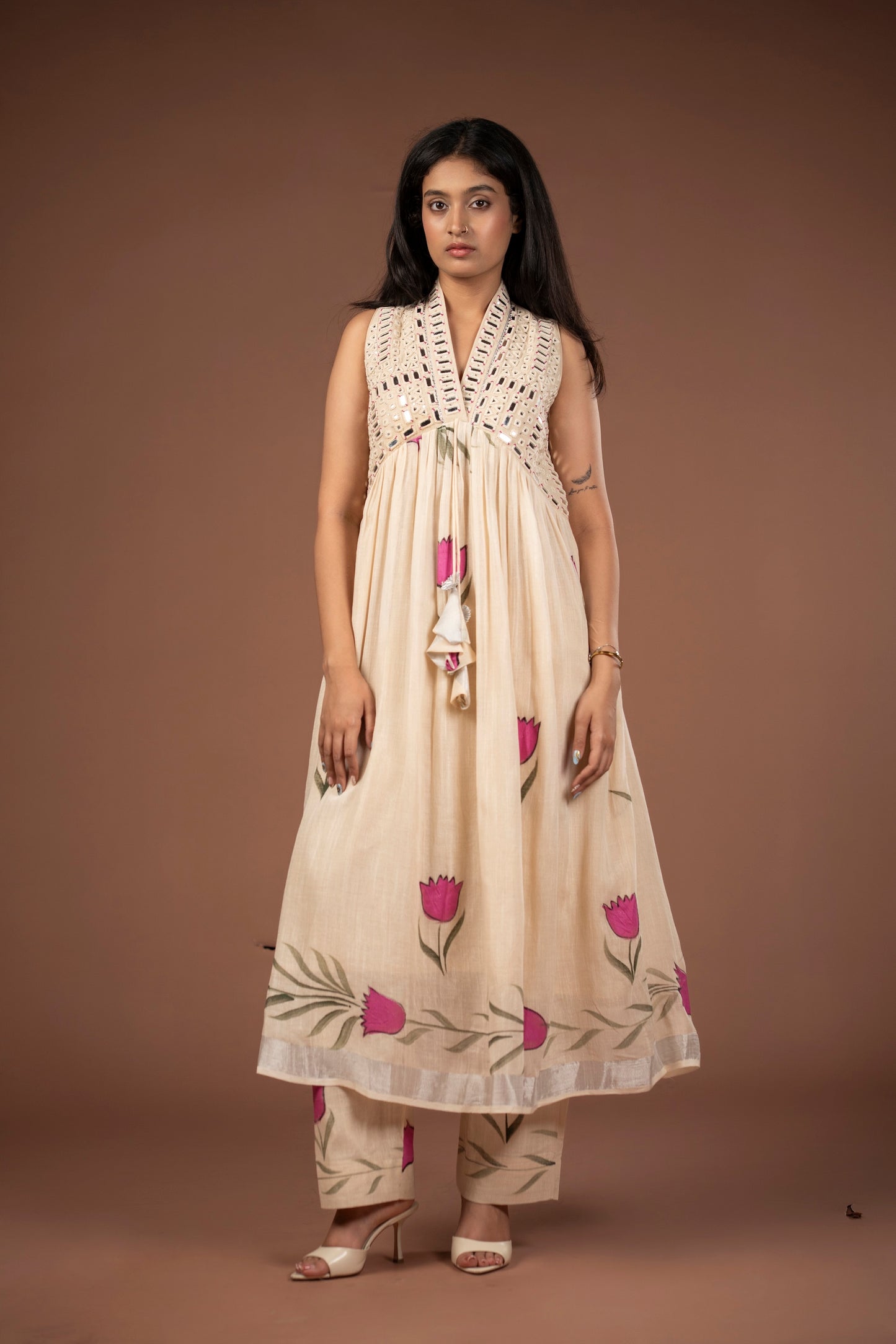 Noor-e-Gul Linen Set Festive Edition