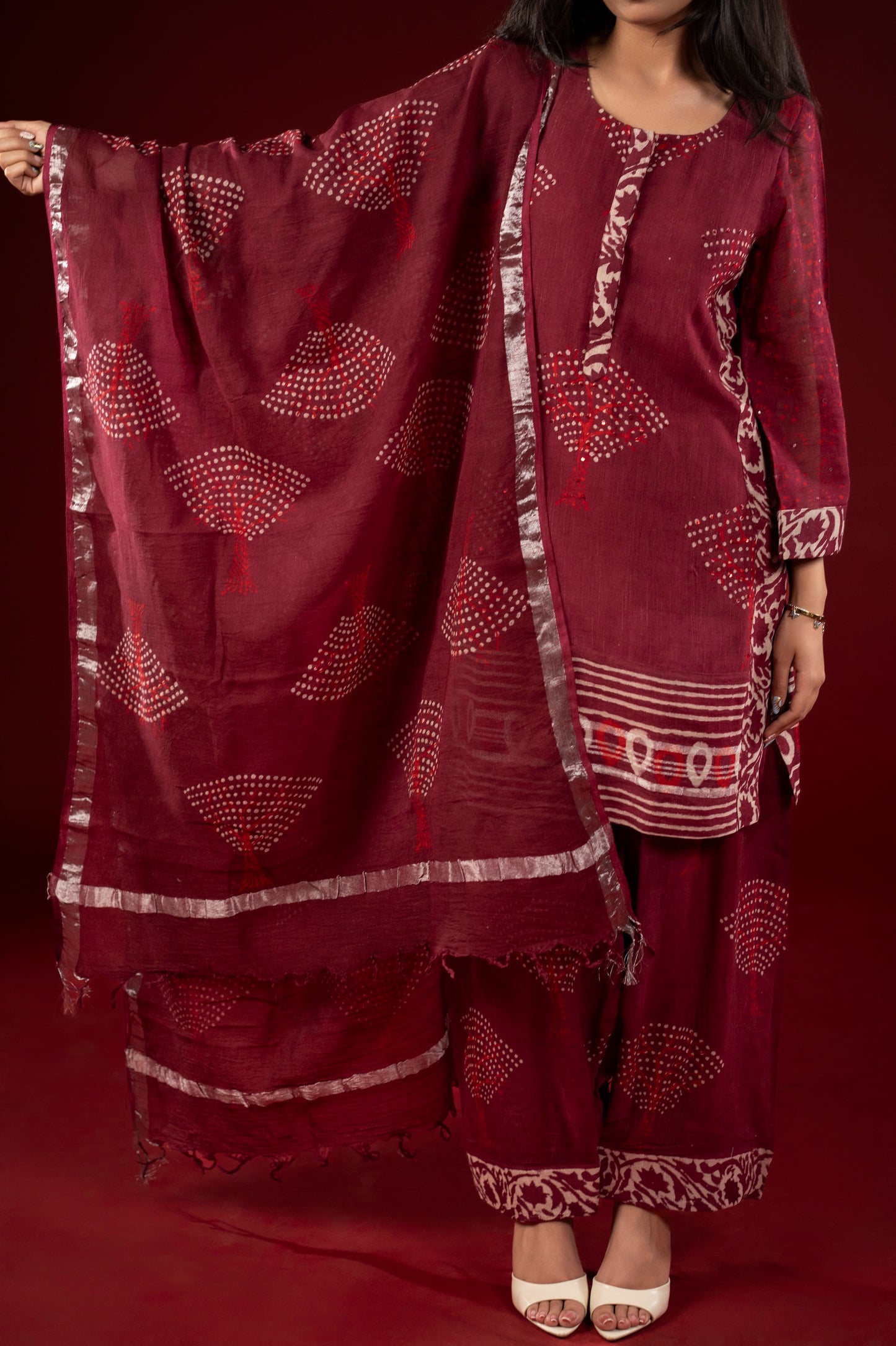 Anar Gul Linen Farshi Set