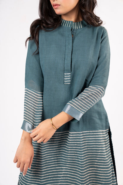 Rekha Emerald Linen Co-ord Set