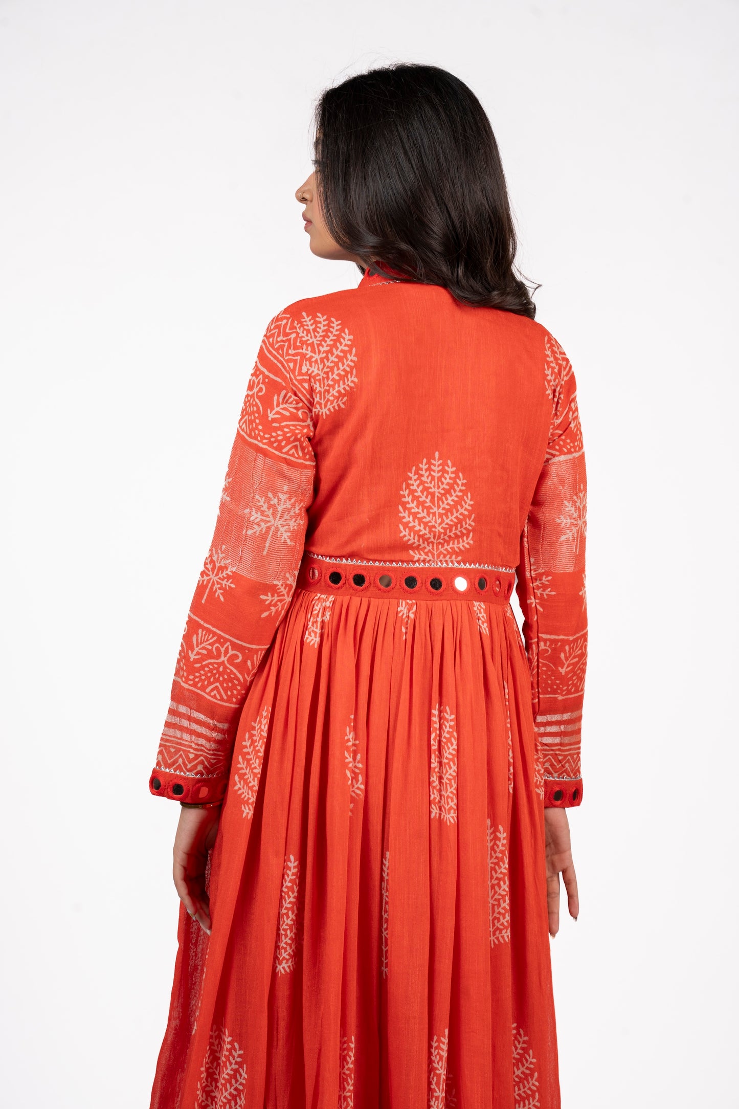 Noor-e-Sahar Mirror Work Dress