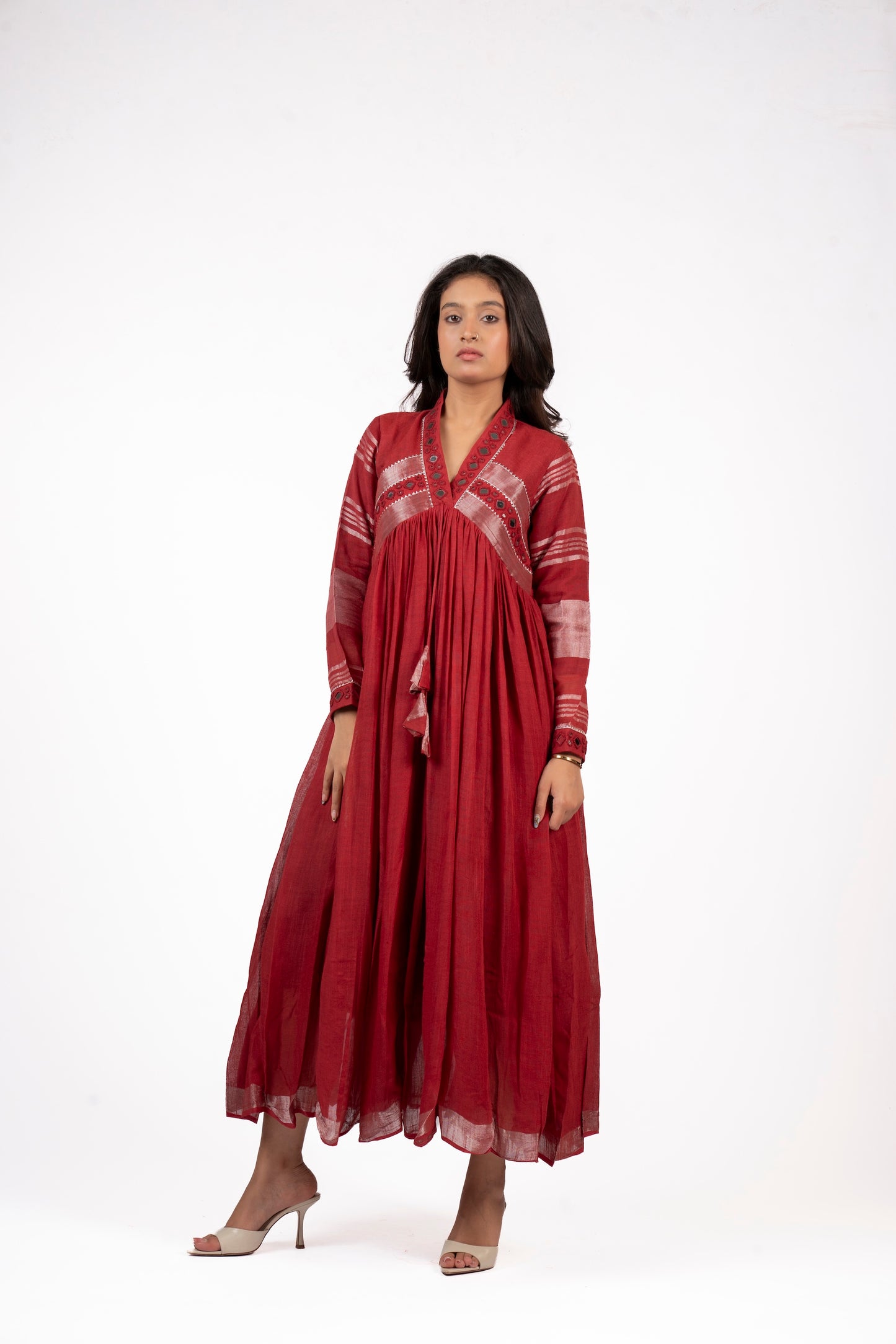 Arunima Mirror Work Dress
