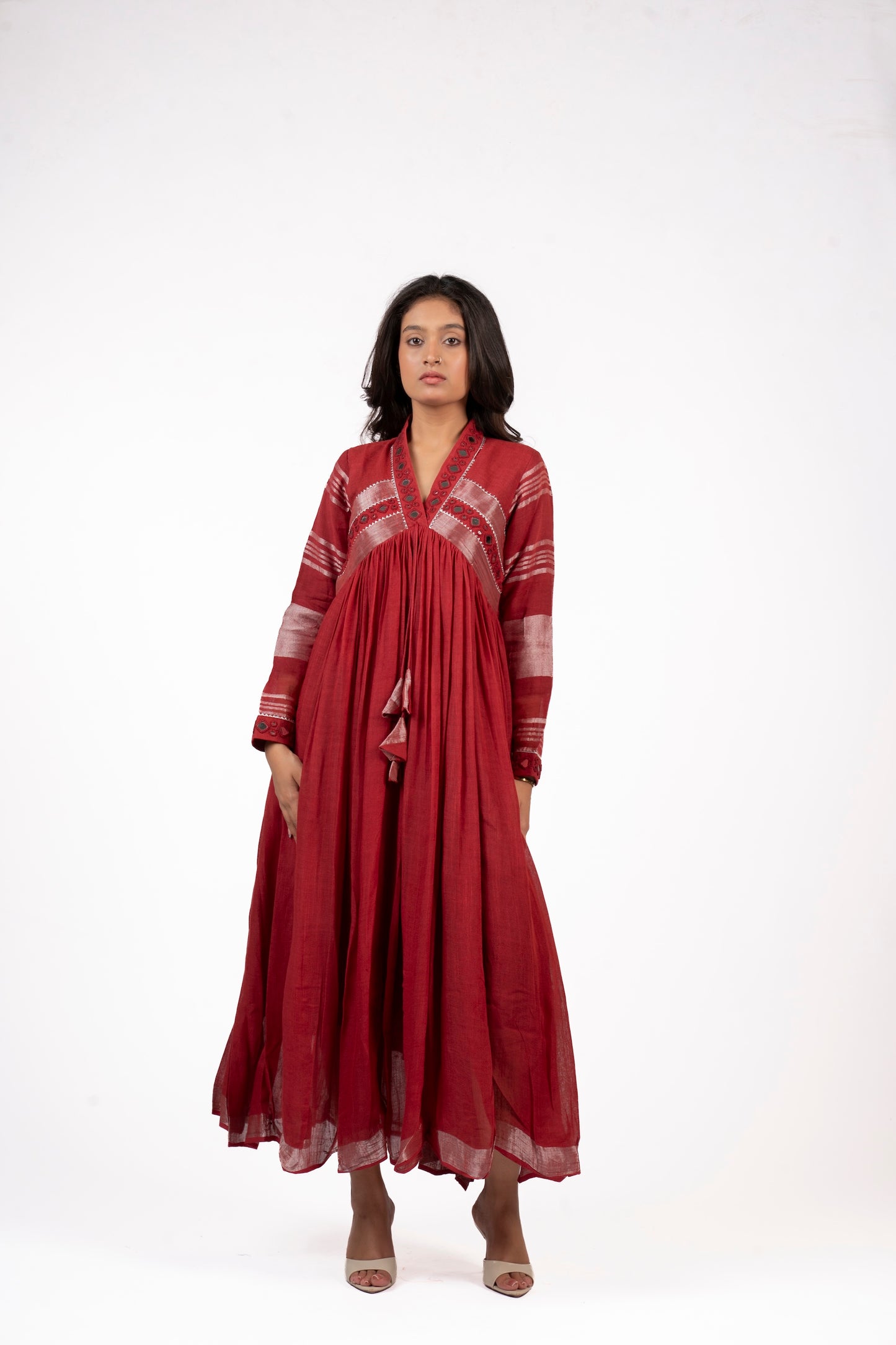 Arunima Mirror Work Dress