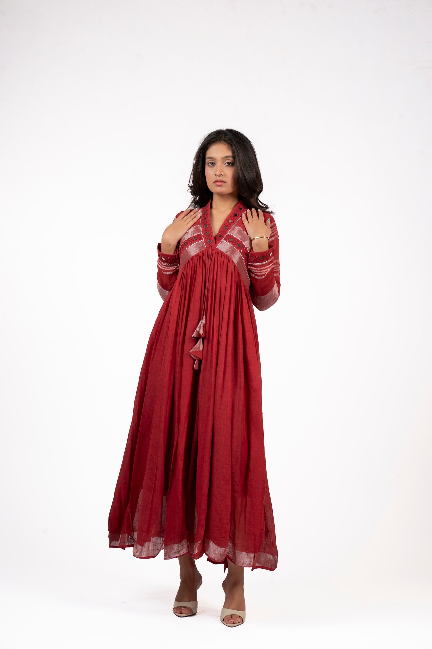 Arunima Mirror Work Dress
