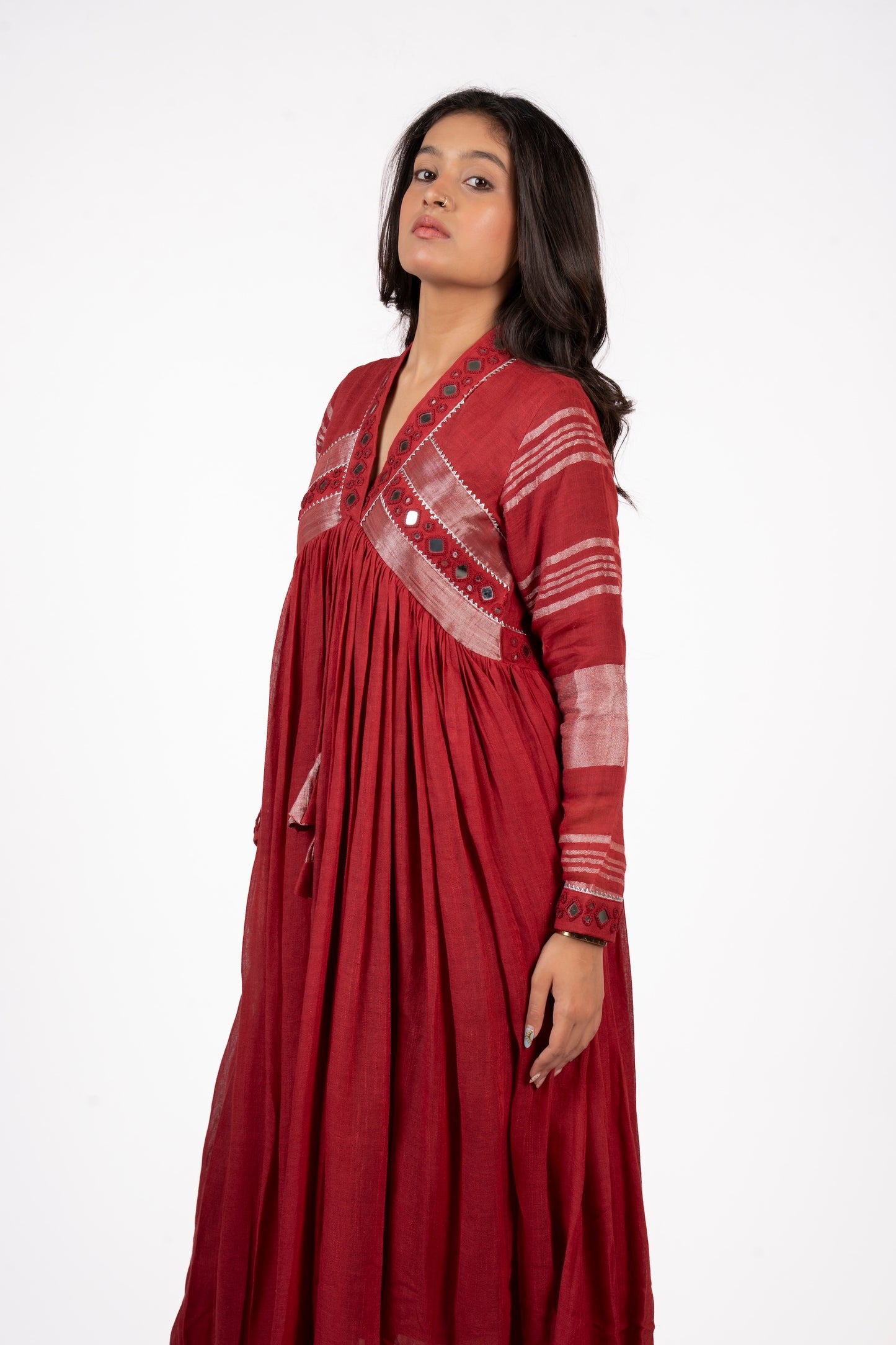 Arunima Mirror Work Dress