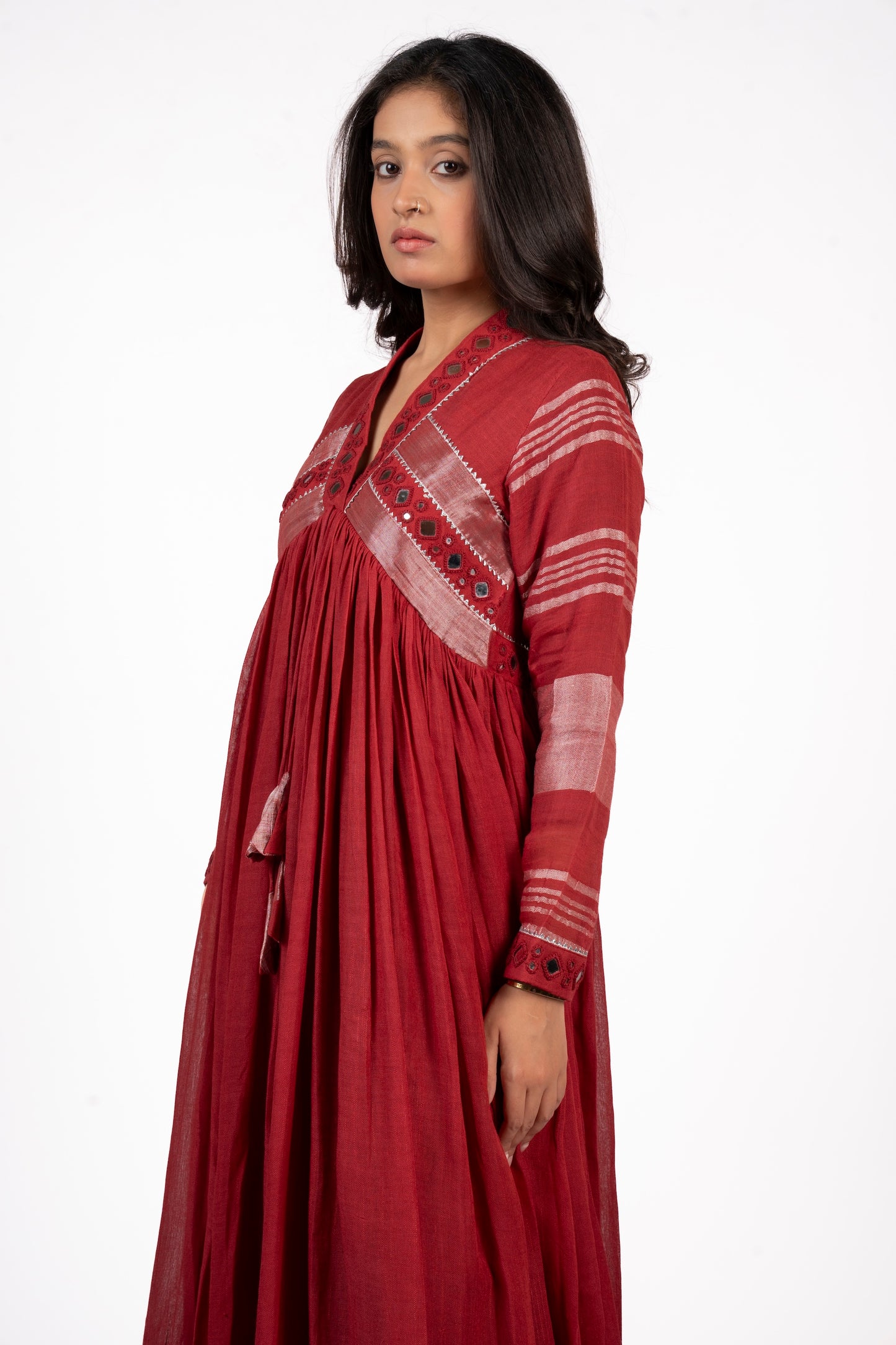 Arunima Mirror Work Dress