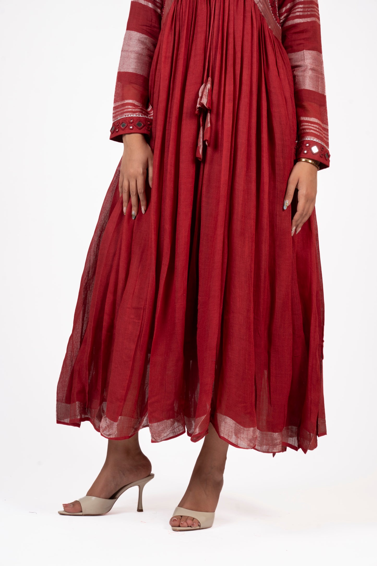 Arunima Mirror Work Dress