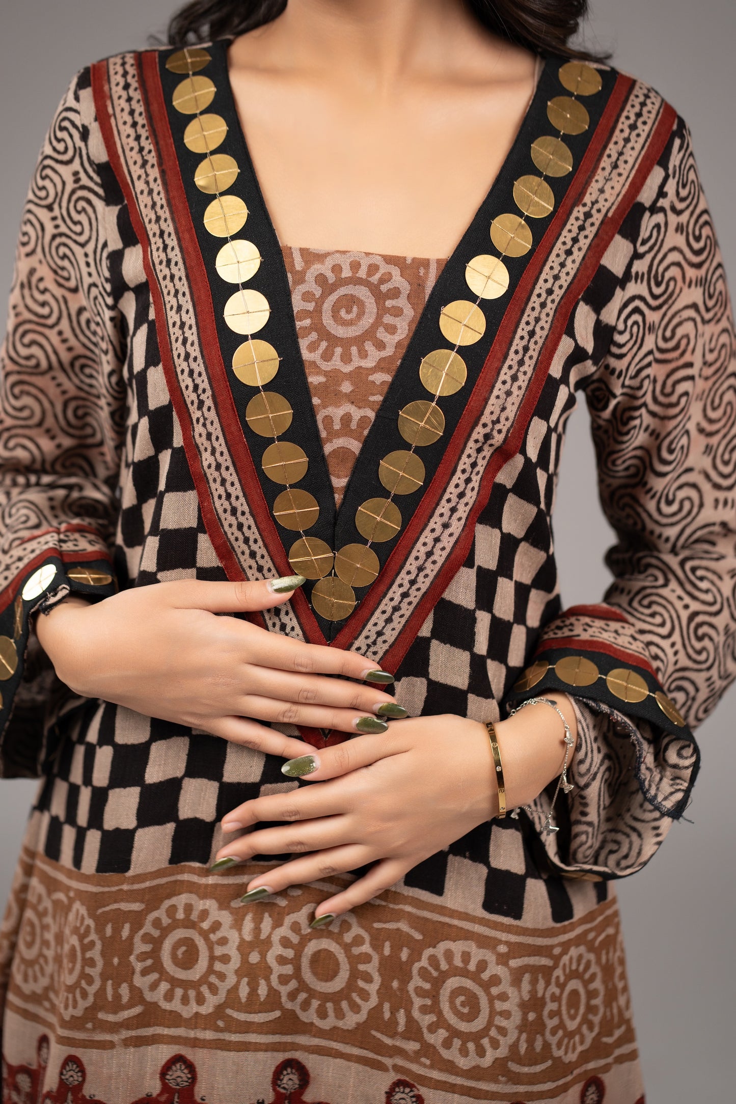 Zarrekha Linen Kurta
