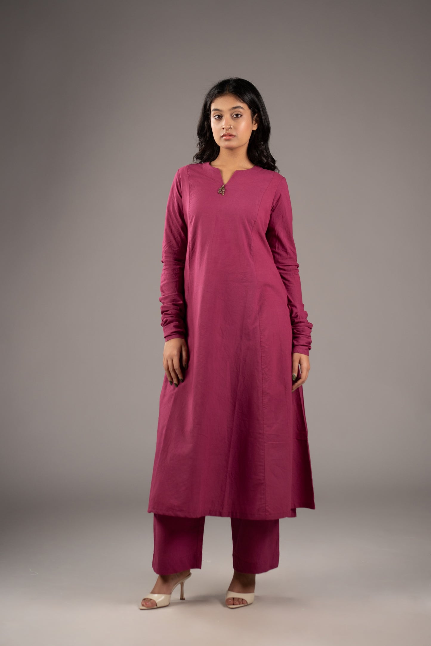 Kora Dahlia Pant Kurta Set from Cotton Roots