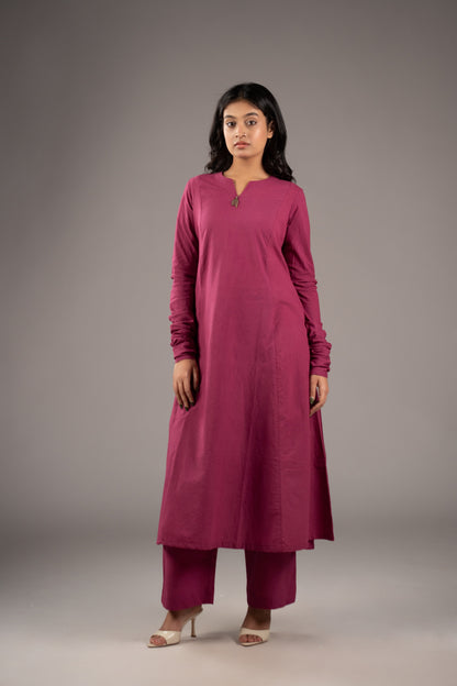 Kora Dahlia Pant Kurta Set from Cotton Roots