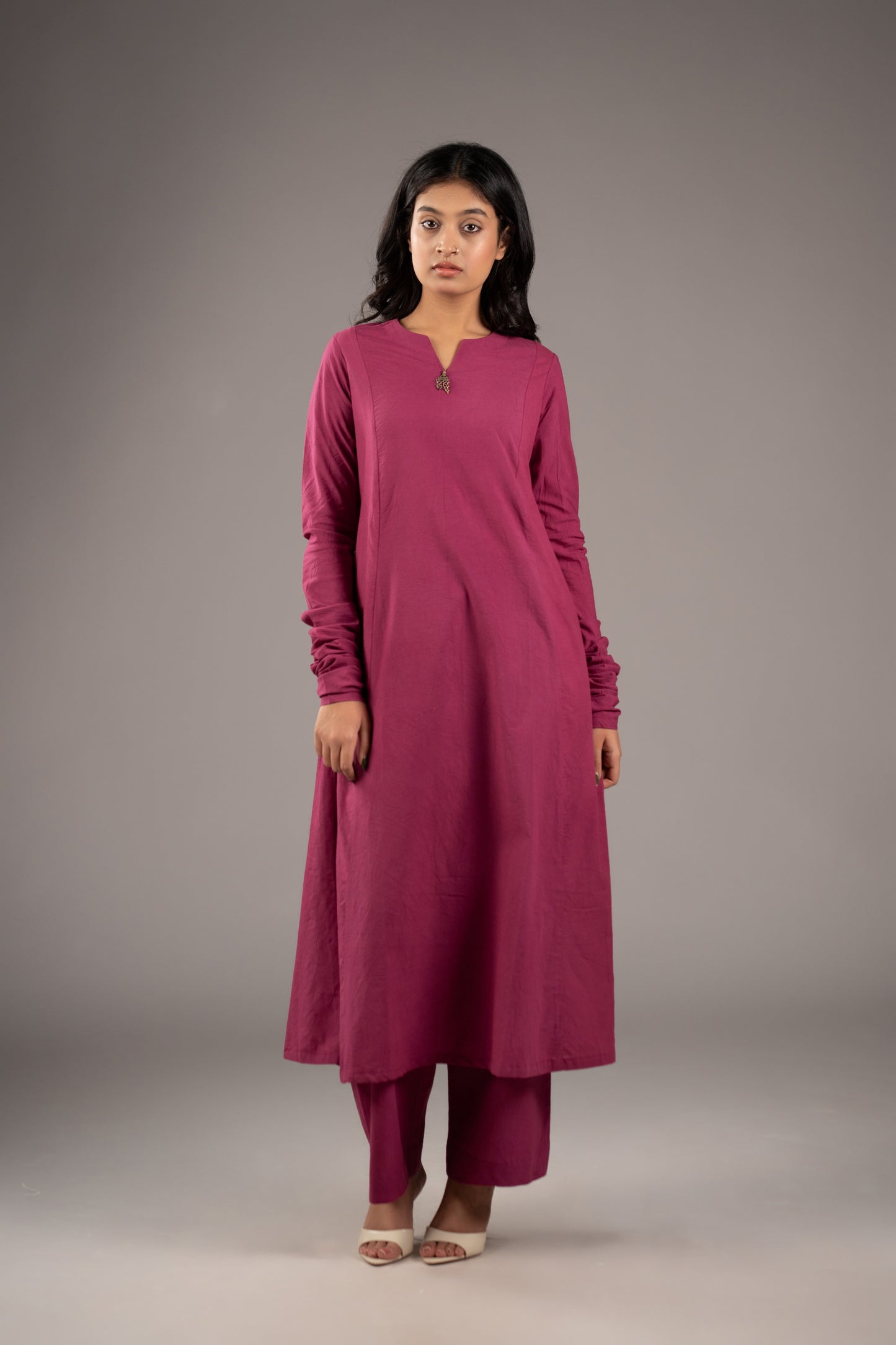 Kora Dahlia Pant Kurta Set from Cotton Roots