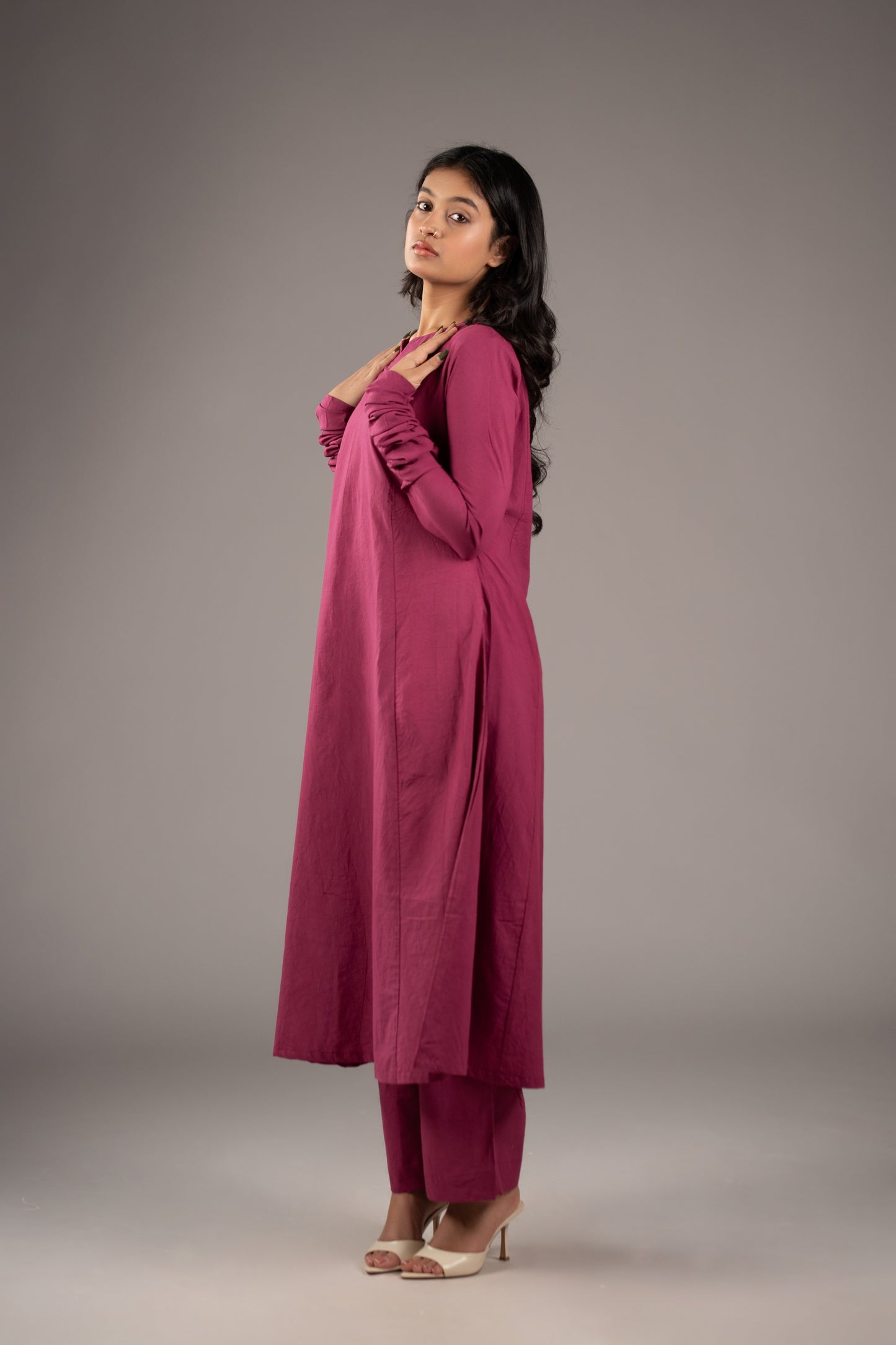 Kora Dahlia Pant Kurta Set from Cotton Roots