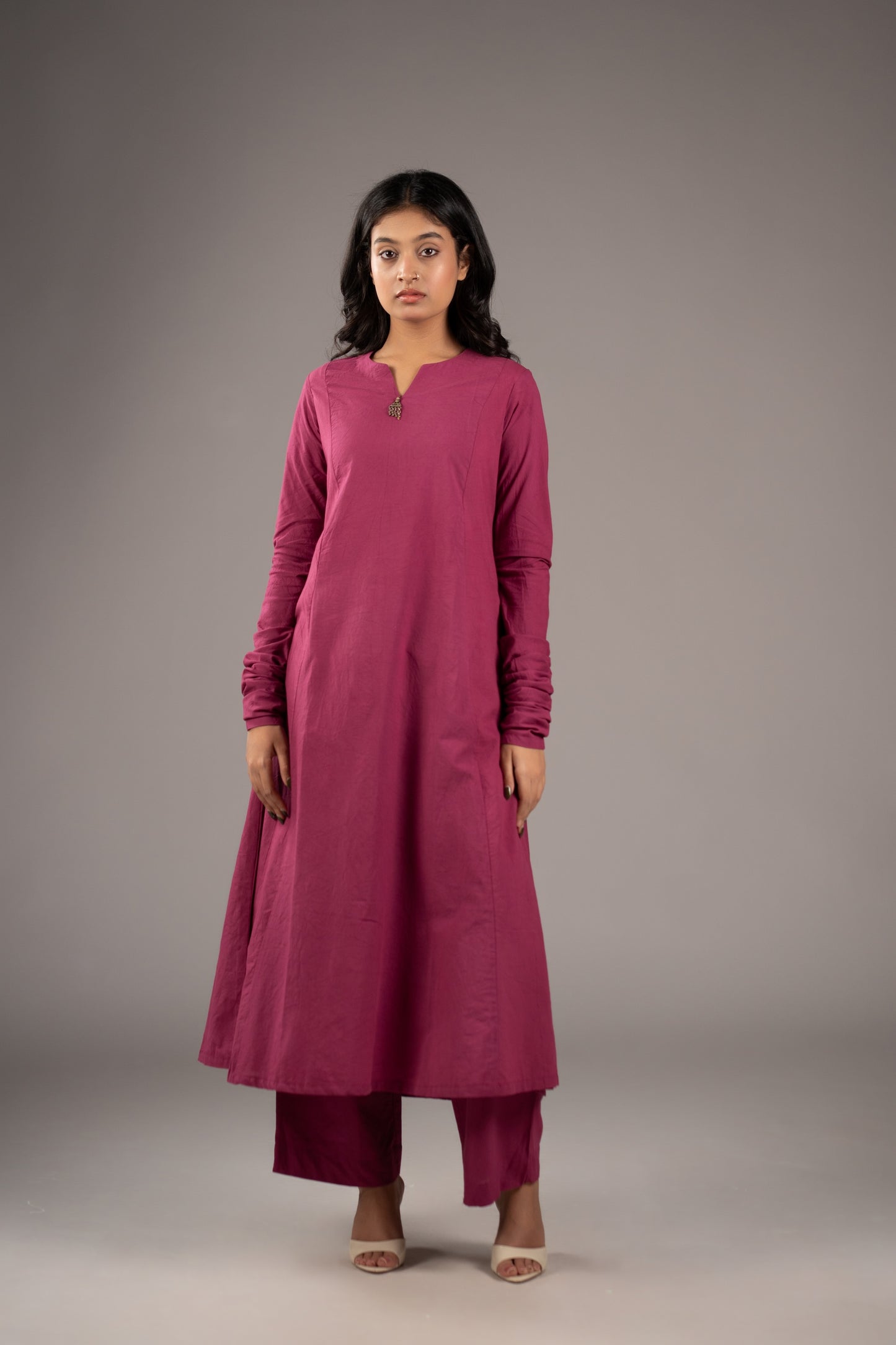 Kora Dahlia Pant Kurta Set from Cotton Roots