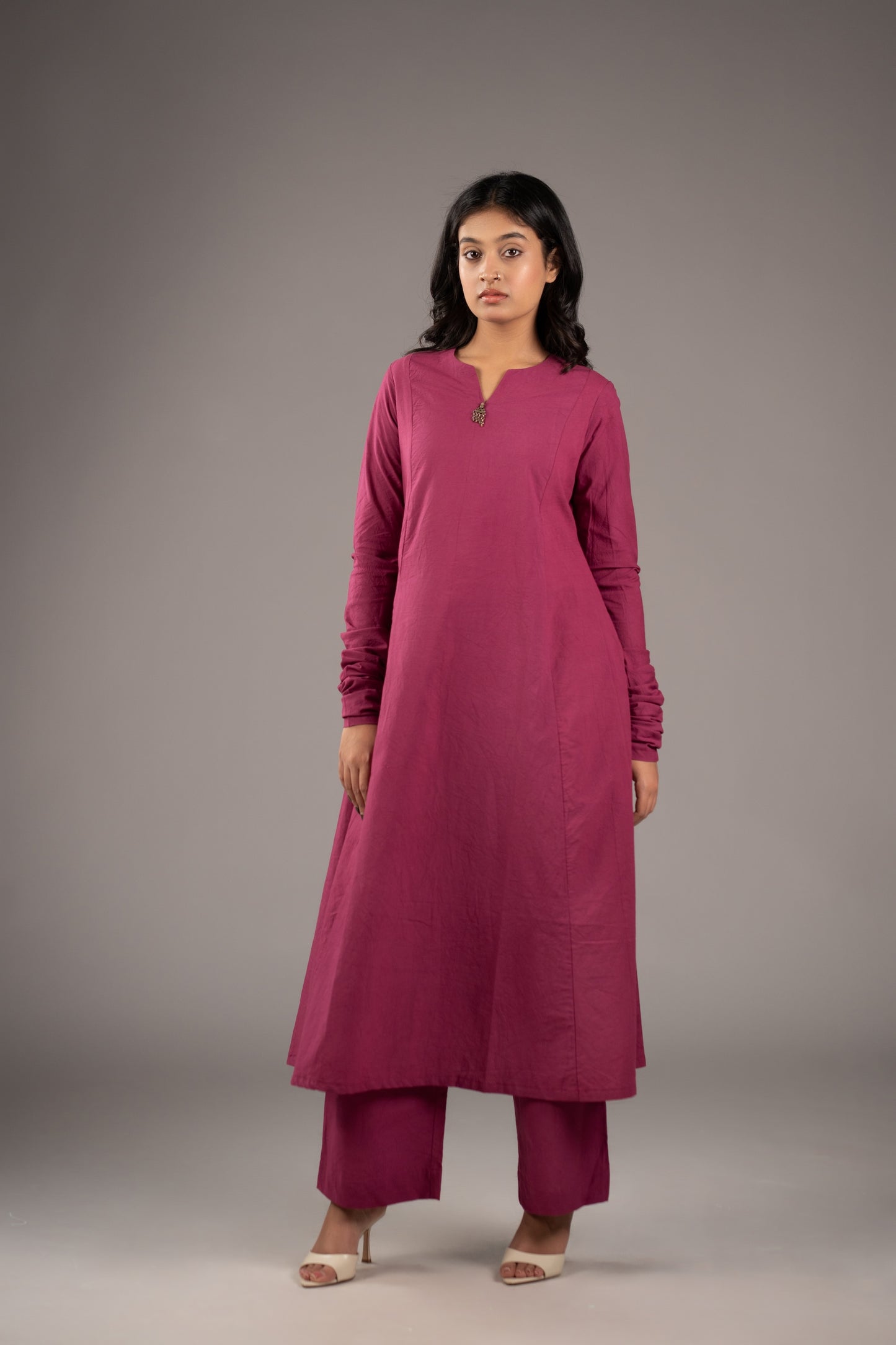 Kora Dahlia Pant Kurta Set from Cotton Roots