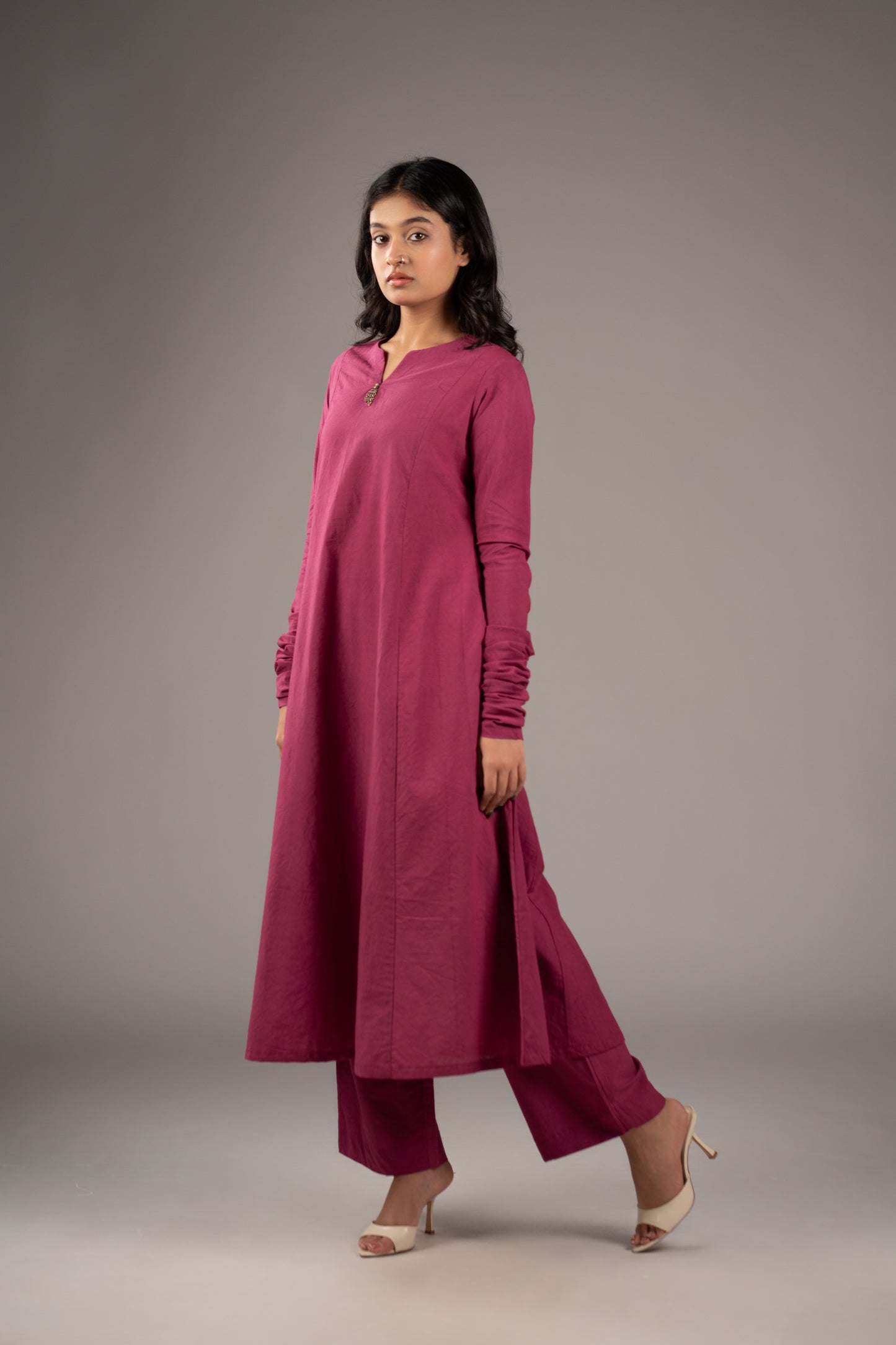 Kora Dahlia Pant Kurta Set from Cotton Roots