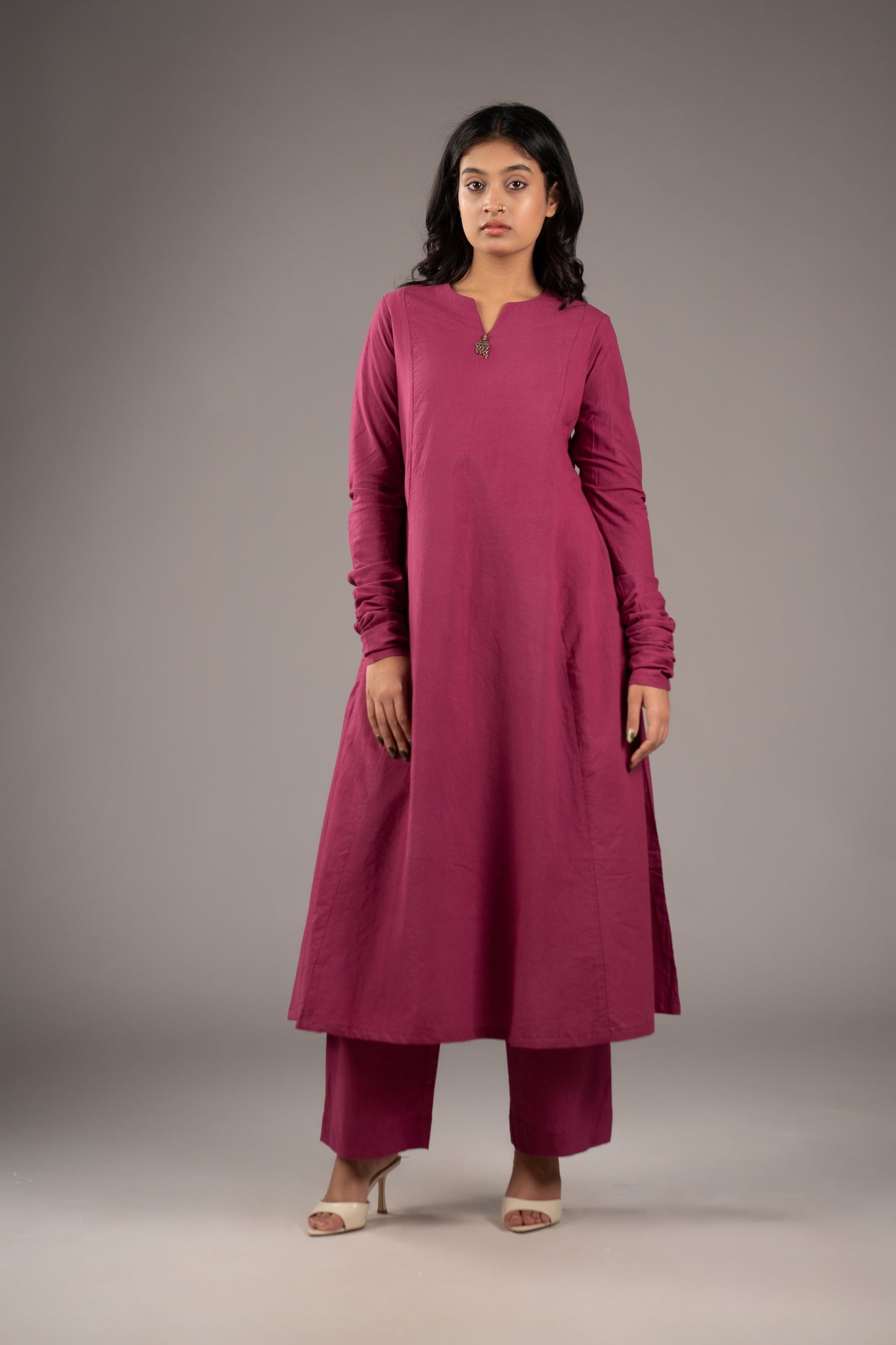 Kora Dahlia Pant Kurta Set from Cotton Roots