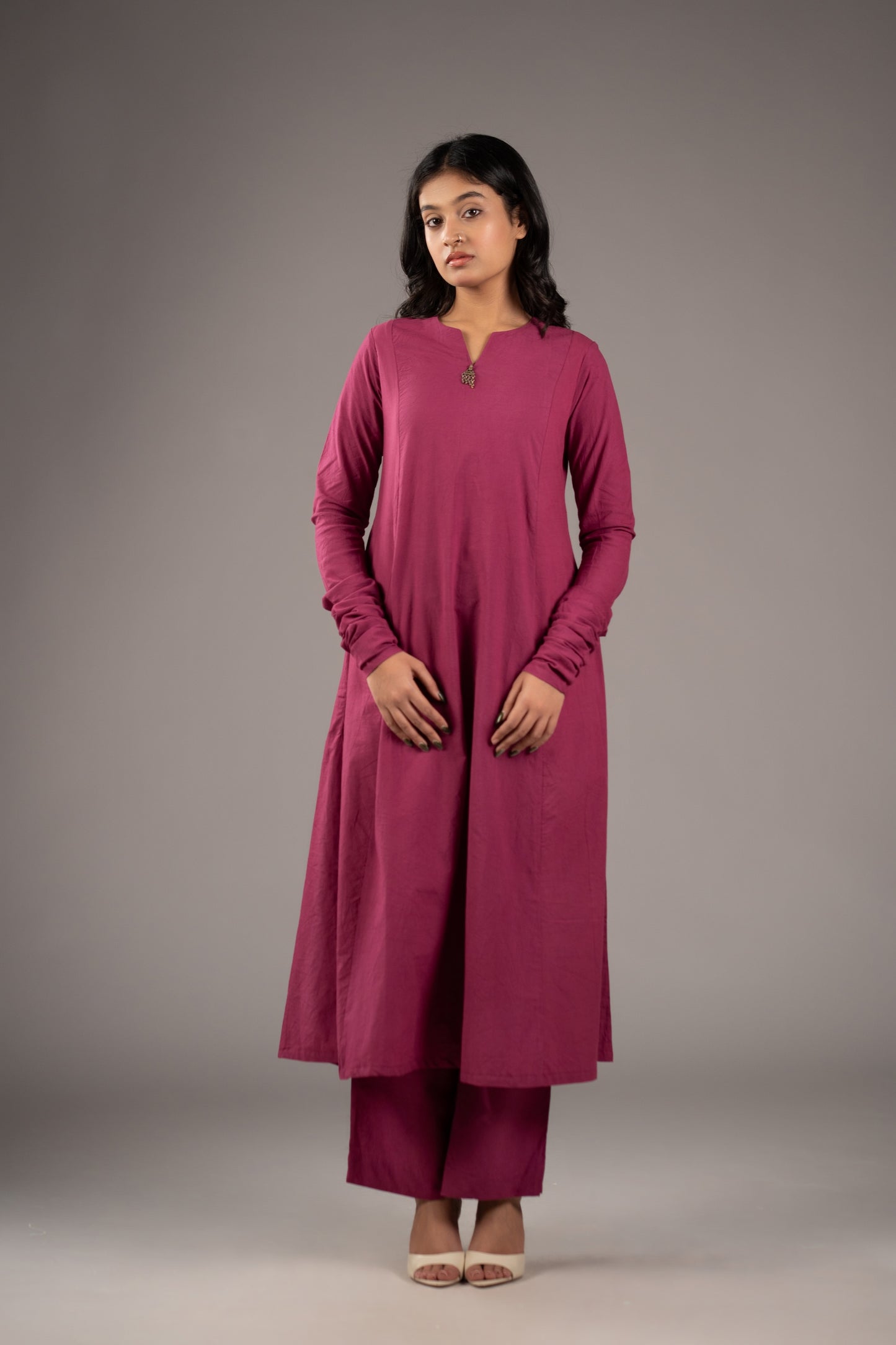 Kora Dahlia Pant Kurta Set from Cotton Roots