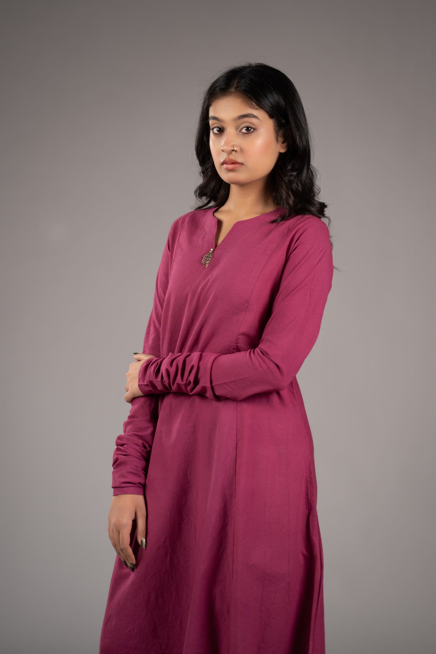 Kora Dahlia Pant Kurta Set from Cotton Roots