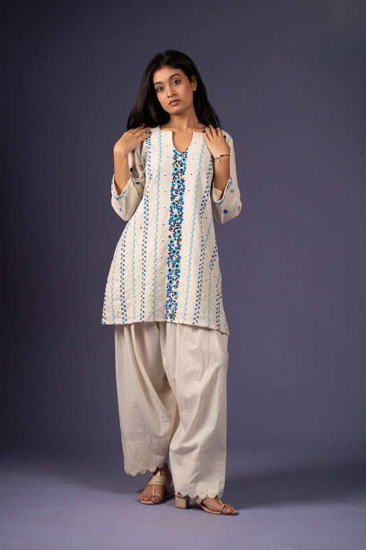 Neelkaari Farshi Set