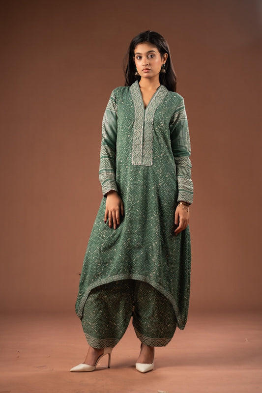 Sage Aab Dhoti Set
