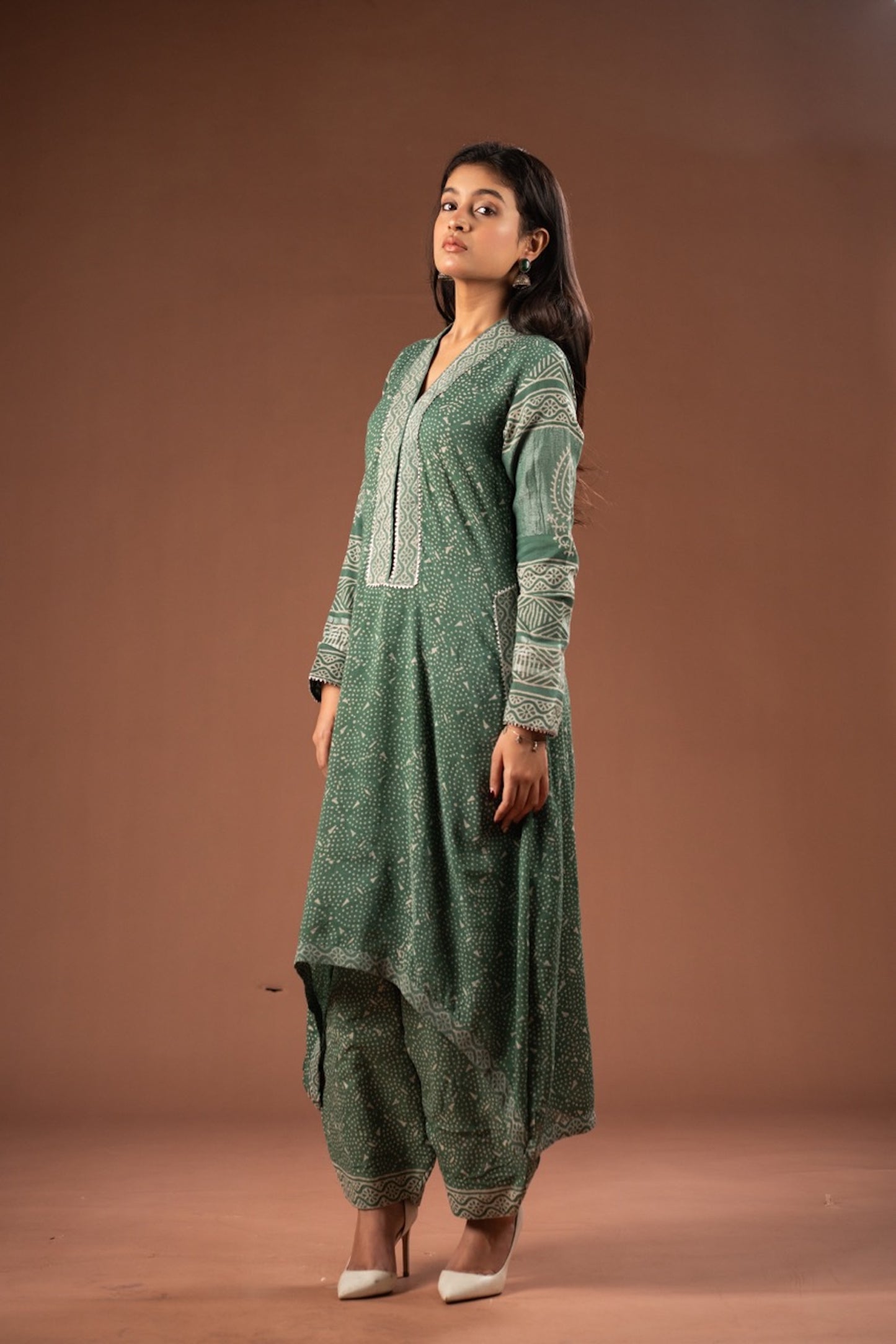 Sage Aab Dhoti Set