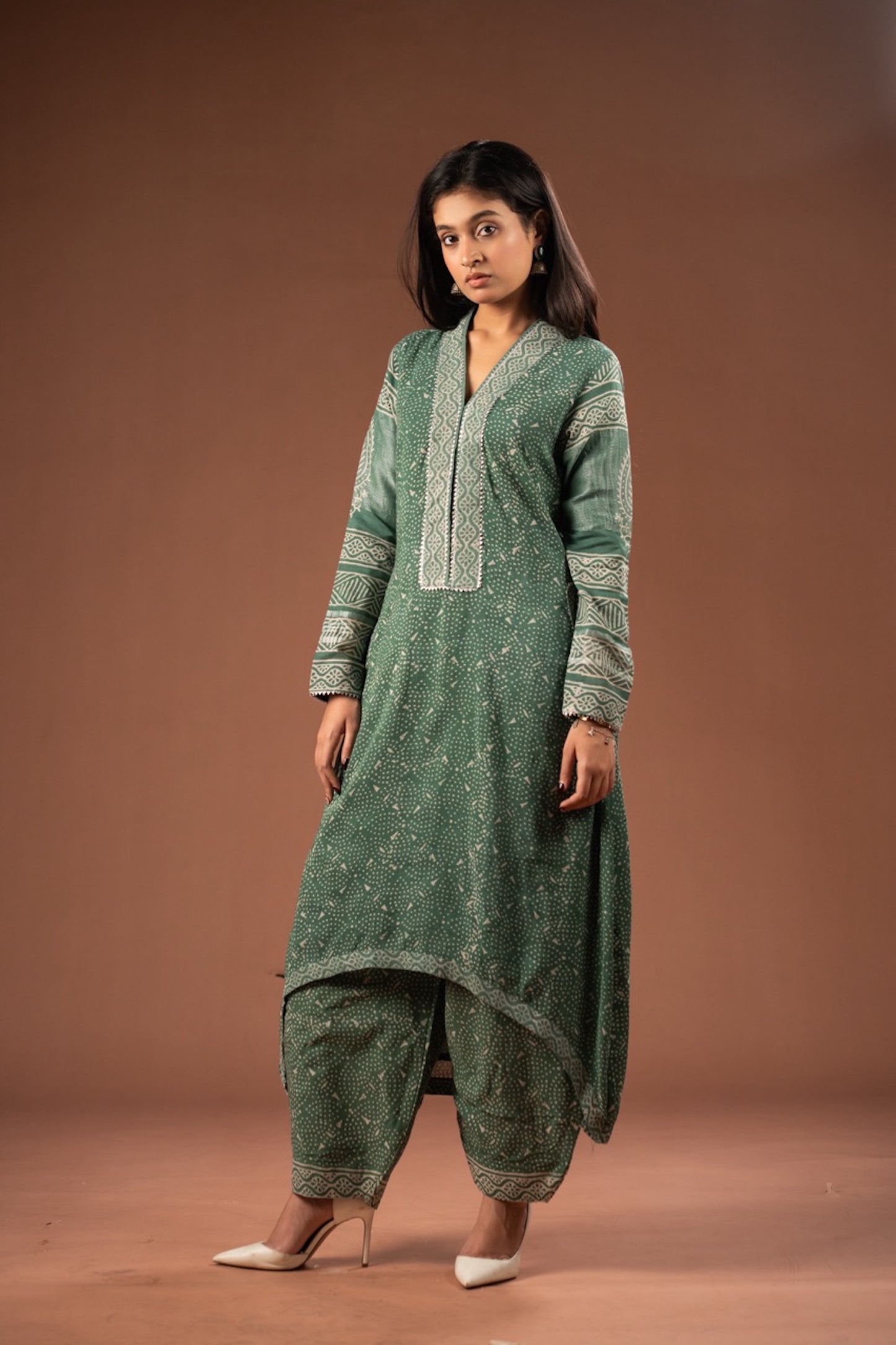 Sage Aab Dhoti Set