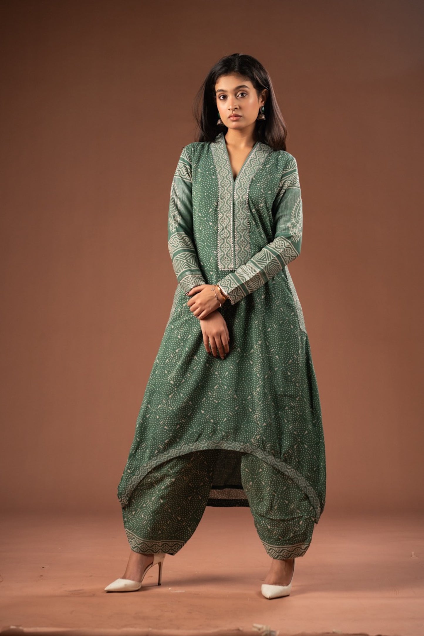 Sage Aab Dhoti Set