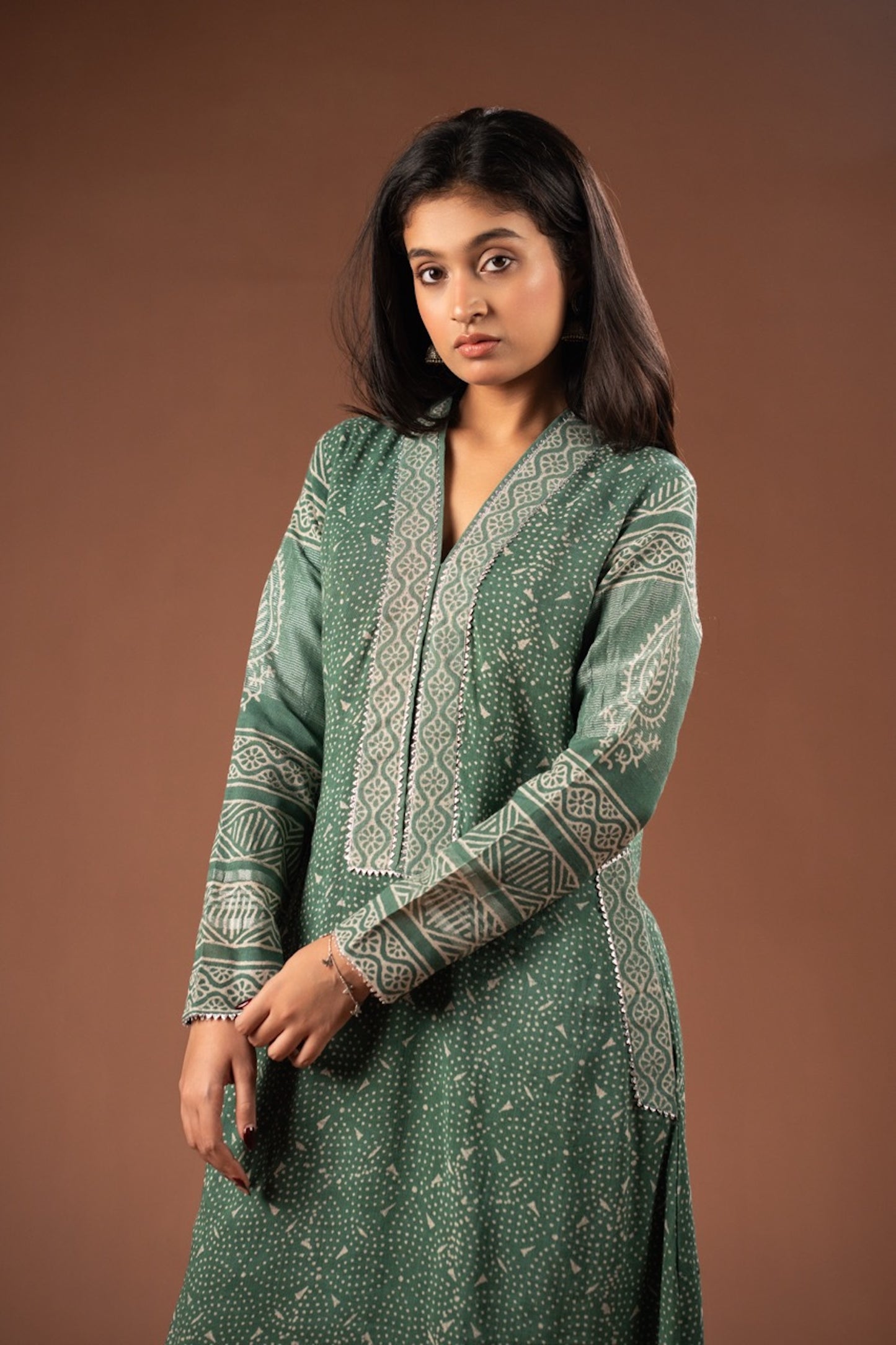 Sage Aab Dhoti Set