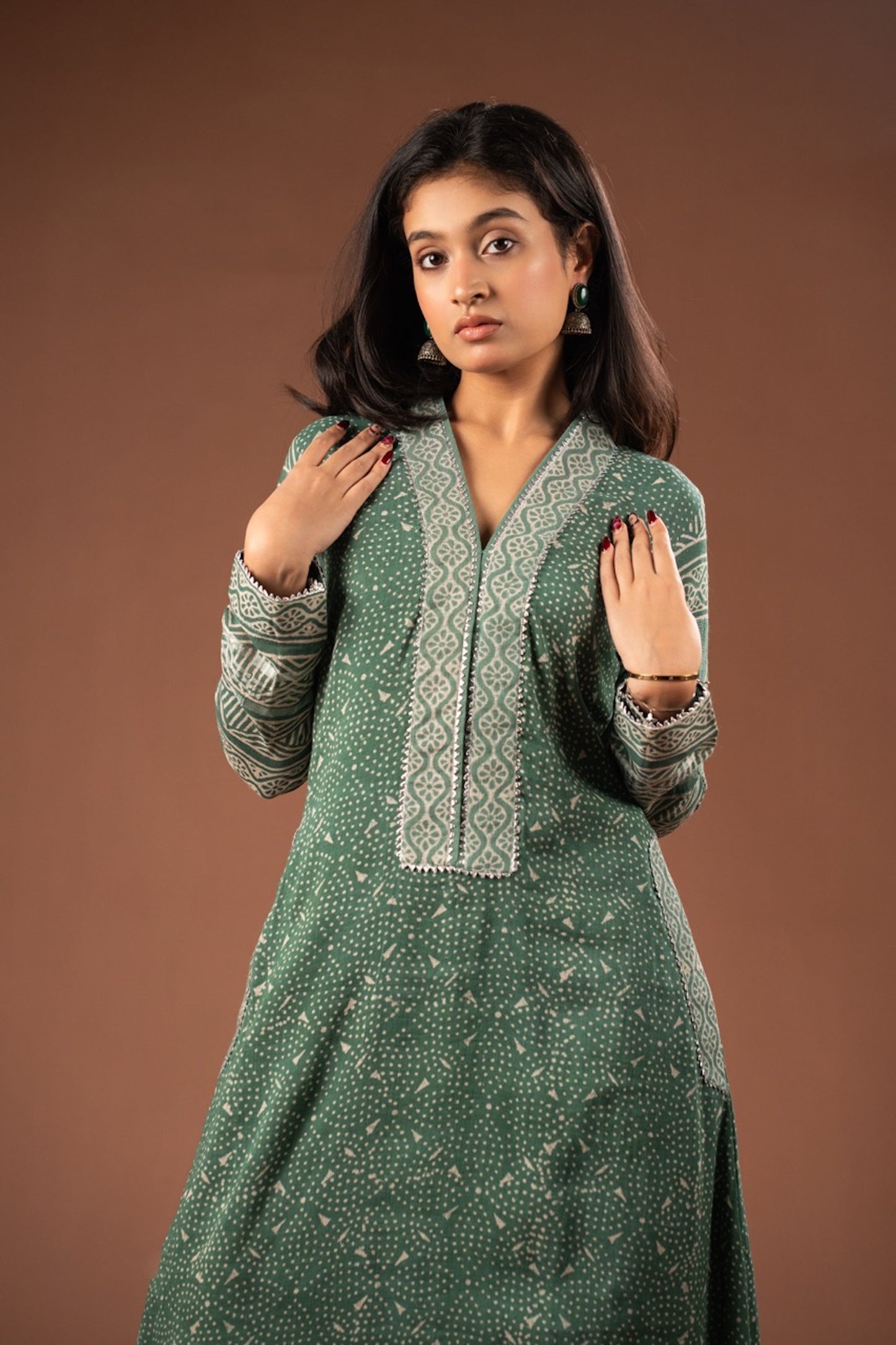 Sage Aab Dhoti Set