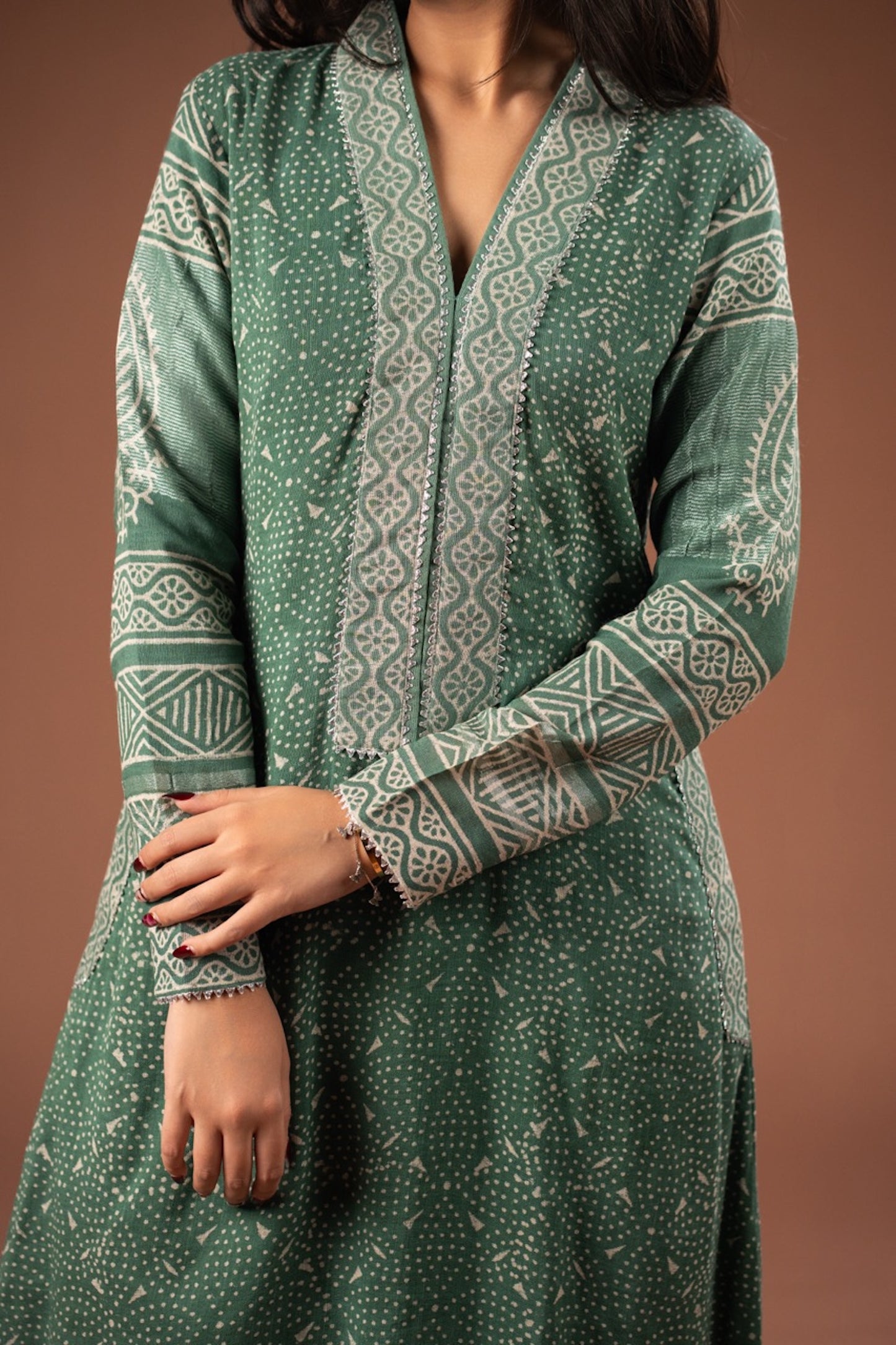 Sage Aab Dhoti Set