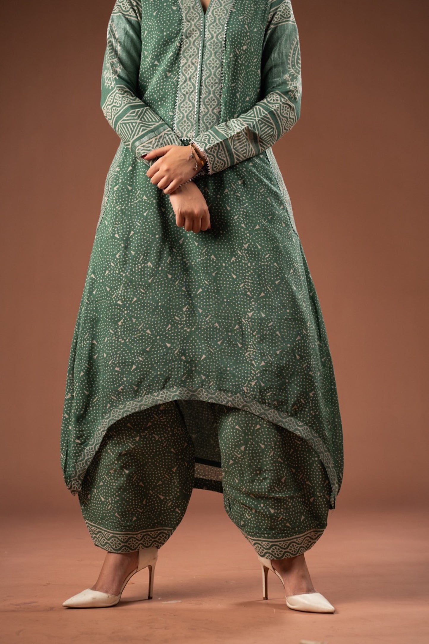 Sage Aab Dhoti Set