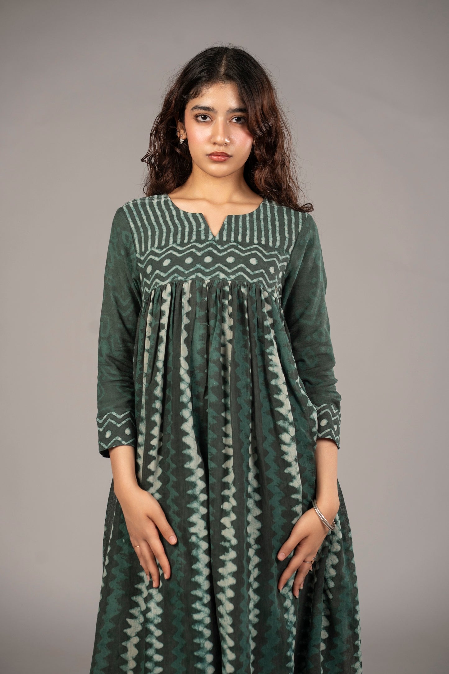 Zamrud Kediya Kurta Set