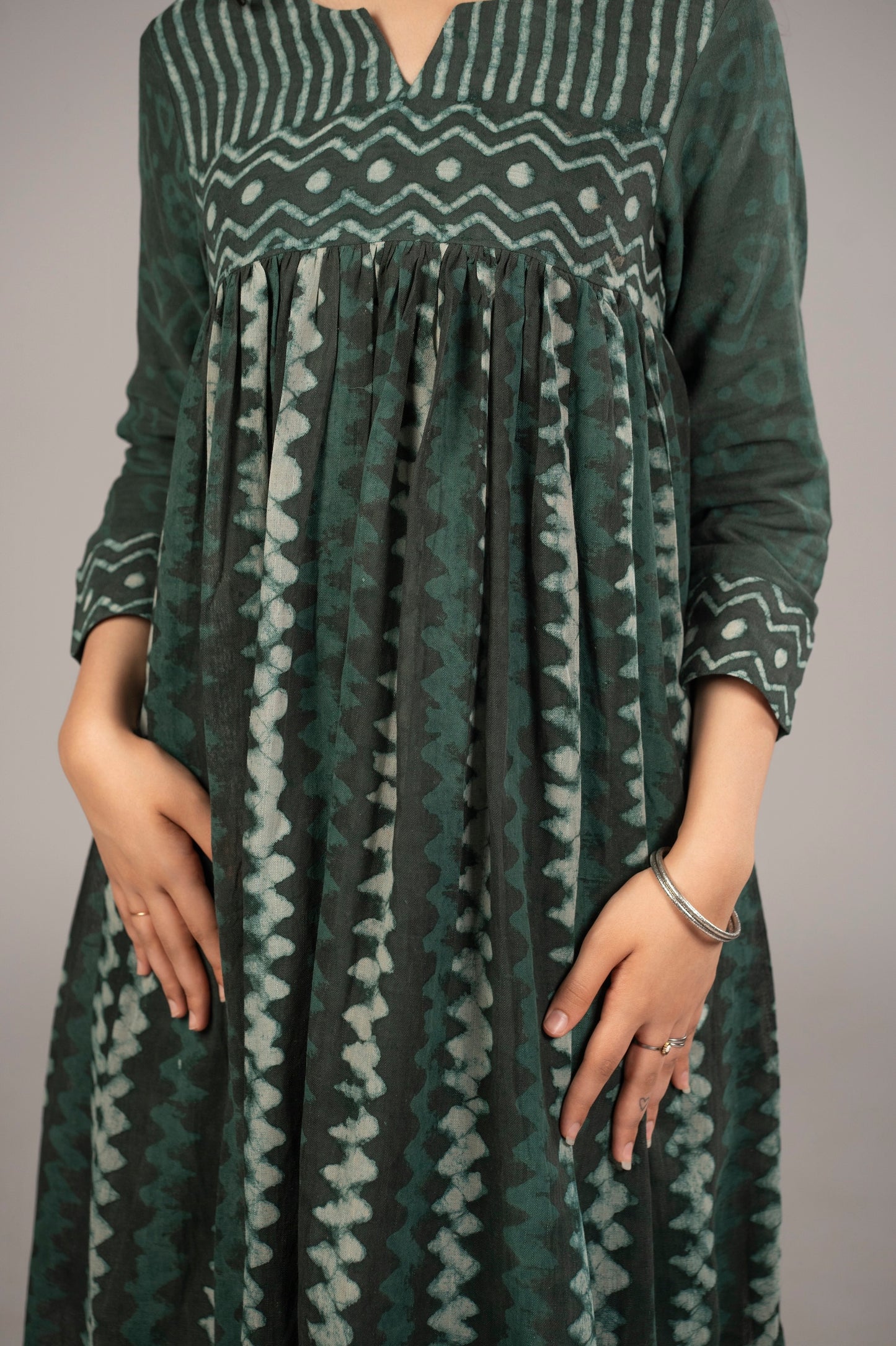 Zamrud Kediya Kurta Set