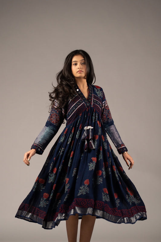 Noor-e-Neel Dress