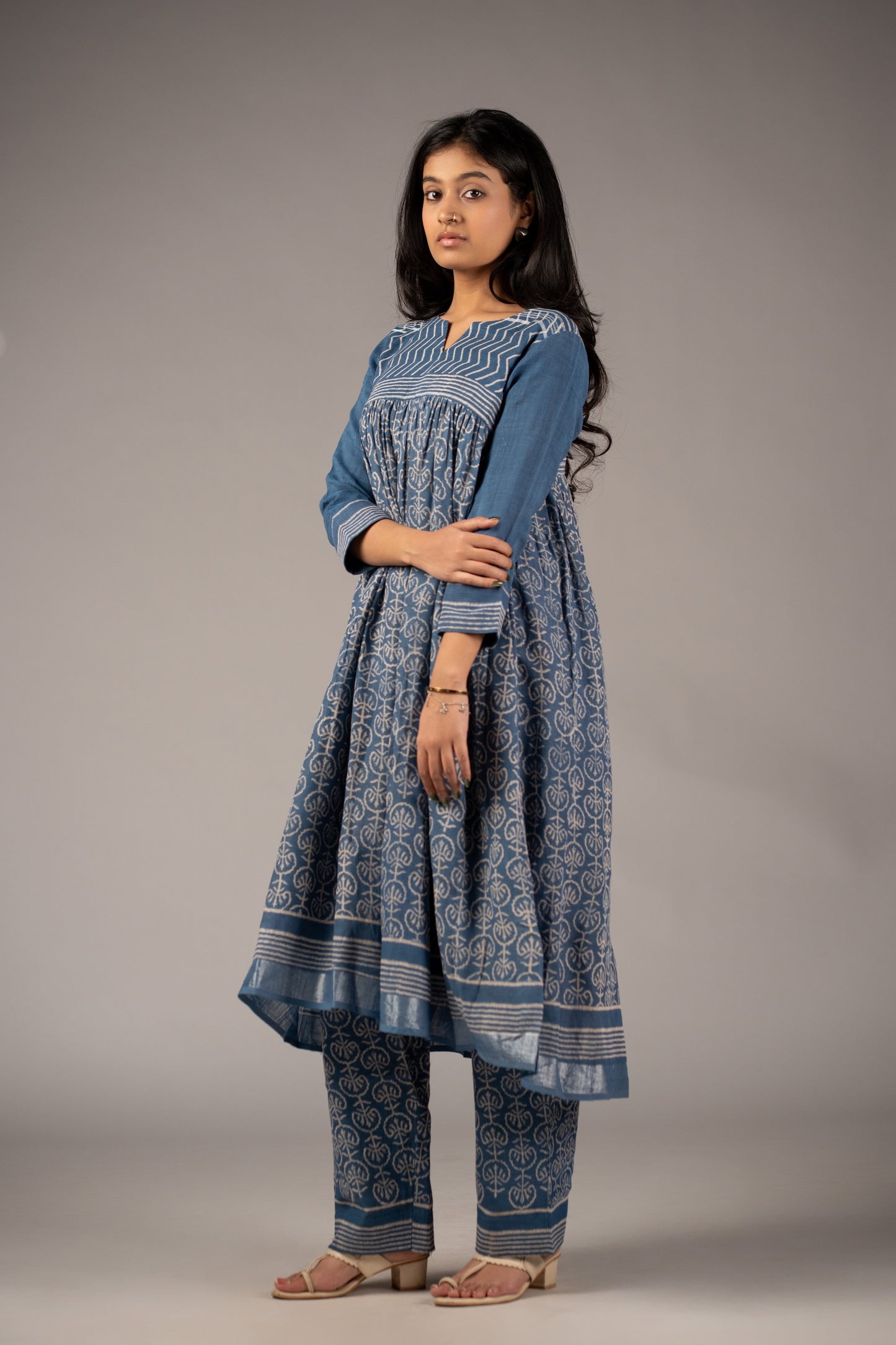 Sorel Blue Kediya Pant Kurta Set