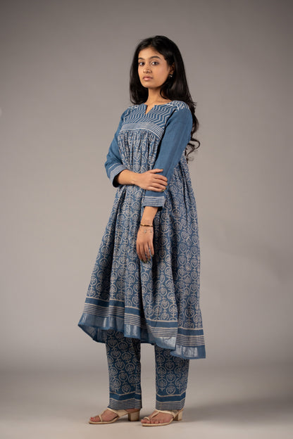Sorel Blue Kediya Pant Kurta Set