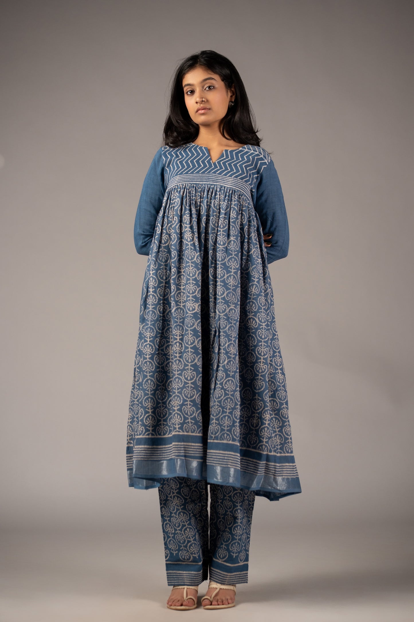 Sorel Blue Kediya Pant Kurta Set