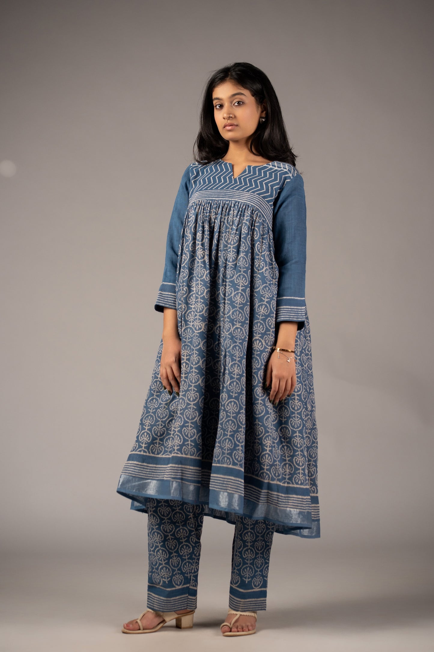 Sorel Blue Kediya Pant Kurta Set