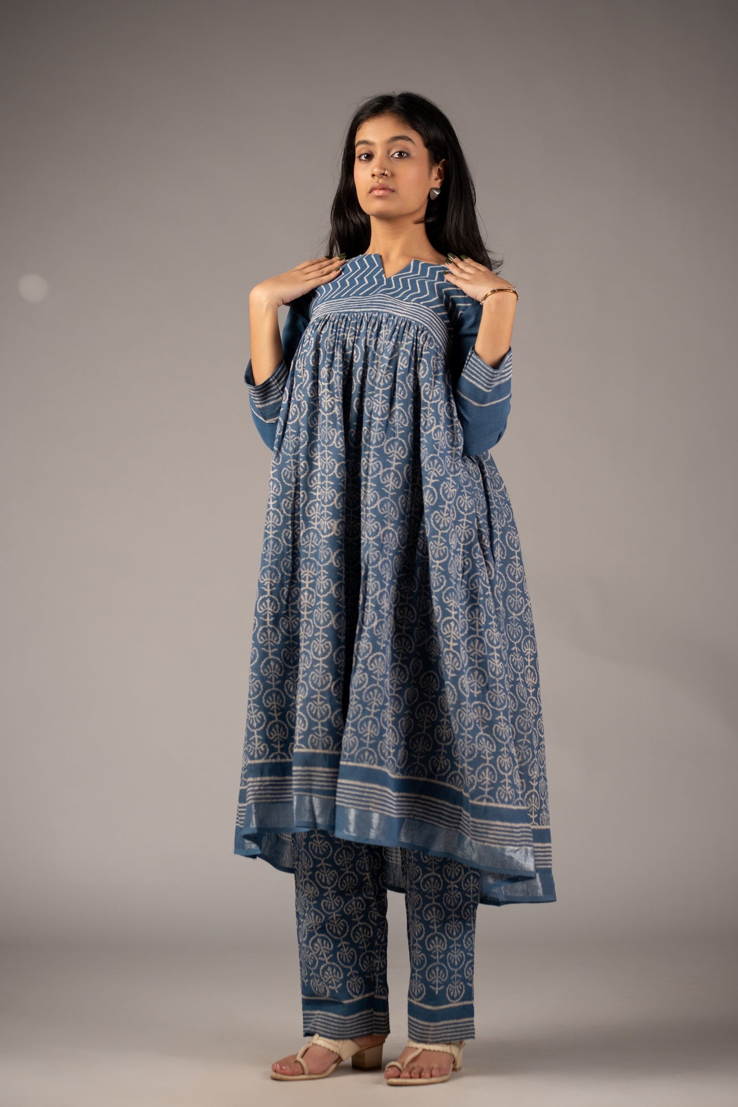 Sorel Blue Kediya Pant Kurta Set