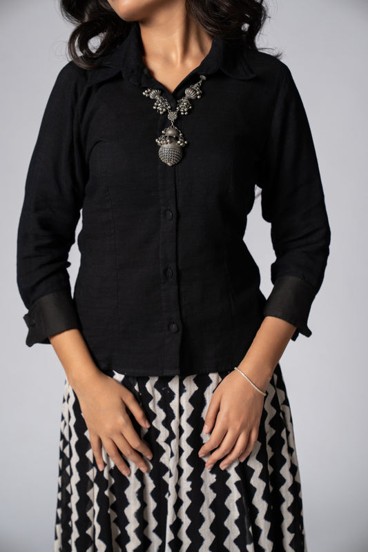 Raasrekh Linen Shirt