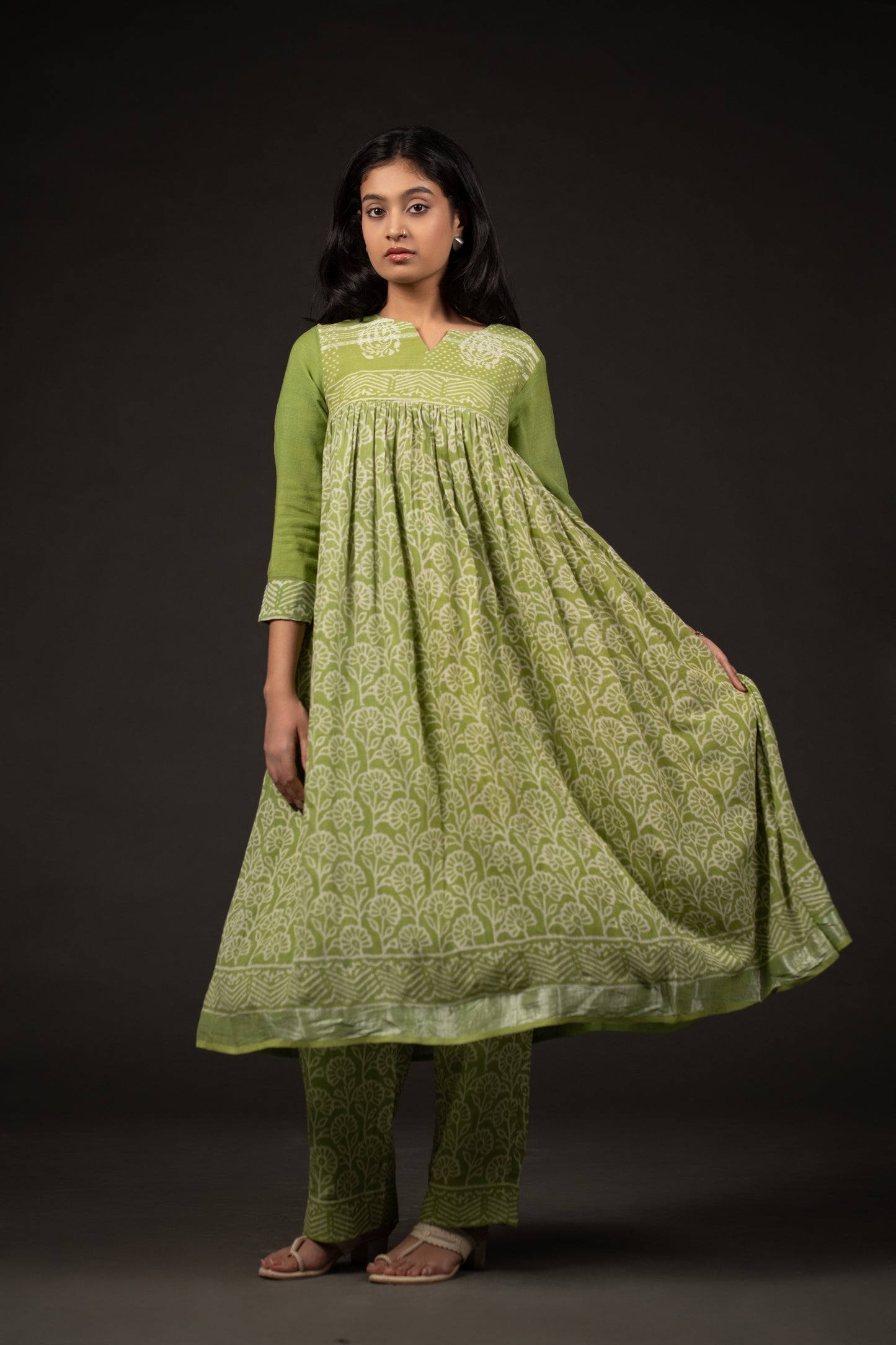 Sorel Verde Kediya Pant Kurta Set