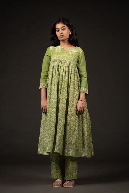 Sorel Verde Kediya Pant Kurta Set