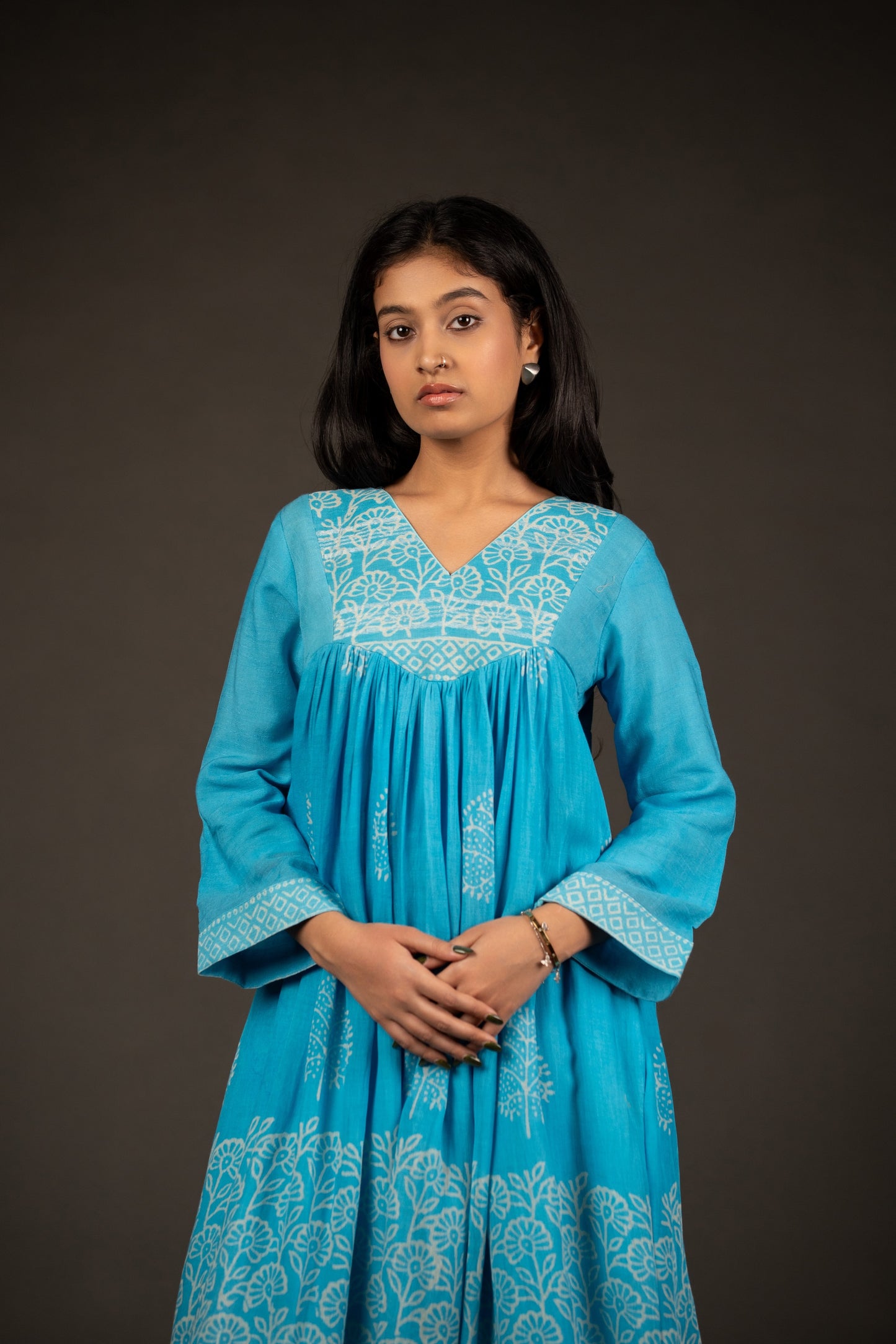 Zevah Azure Pant Kurta Set