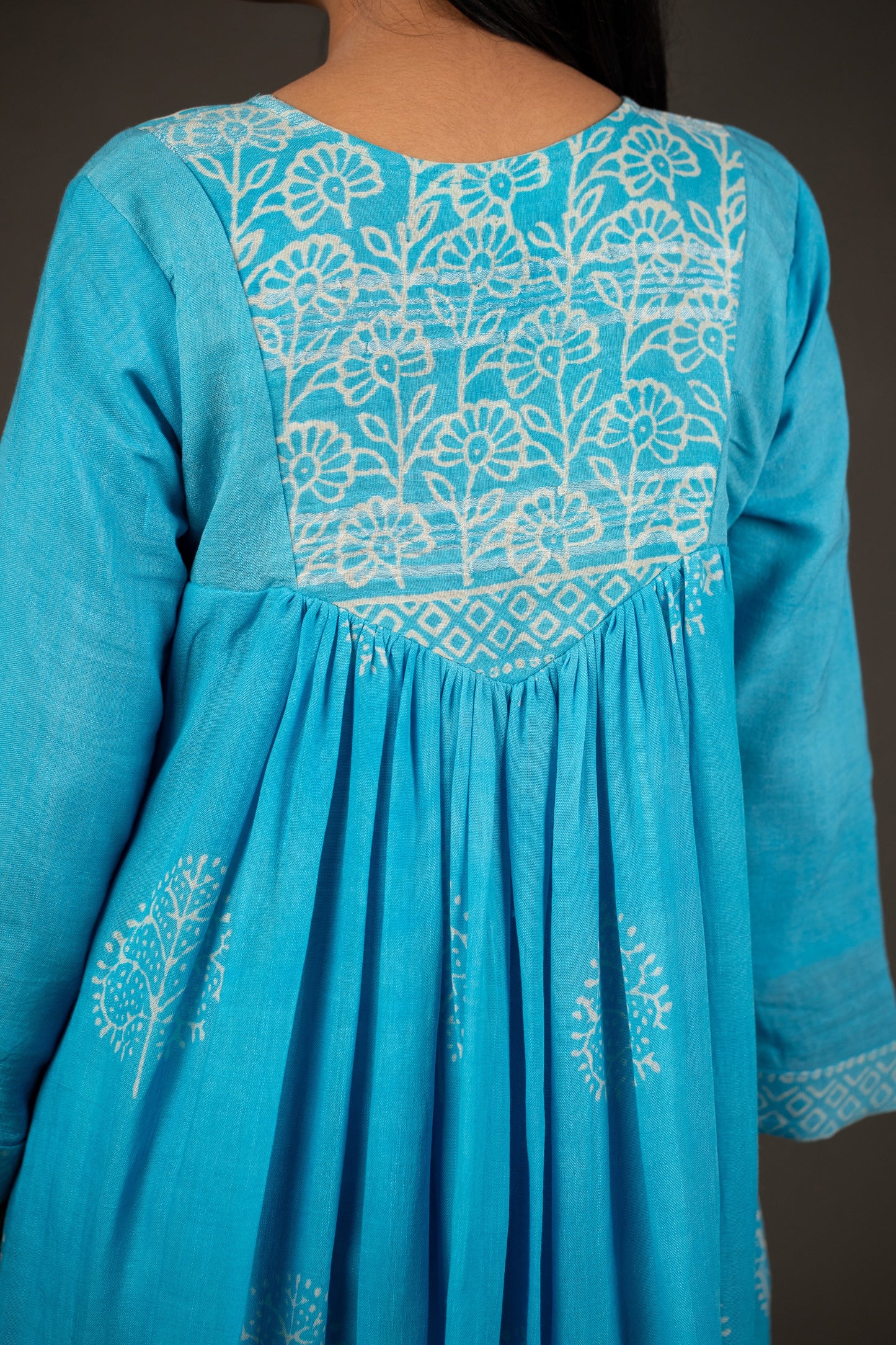 Zevah Azure Pant Kurta Set