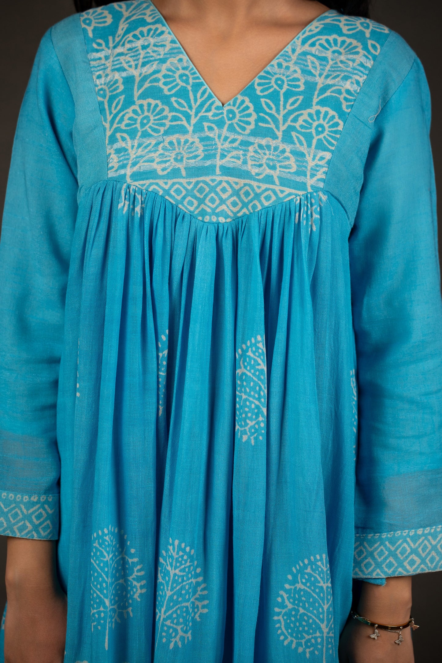 Zevah Azure Pant Kurta Set