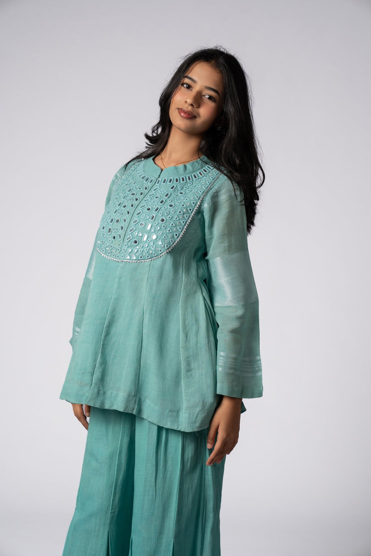 Aab-e-Turq Kali Sheesh Co-ord Set