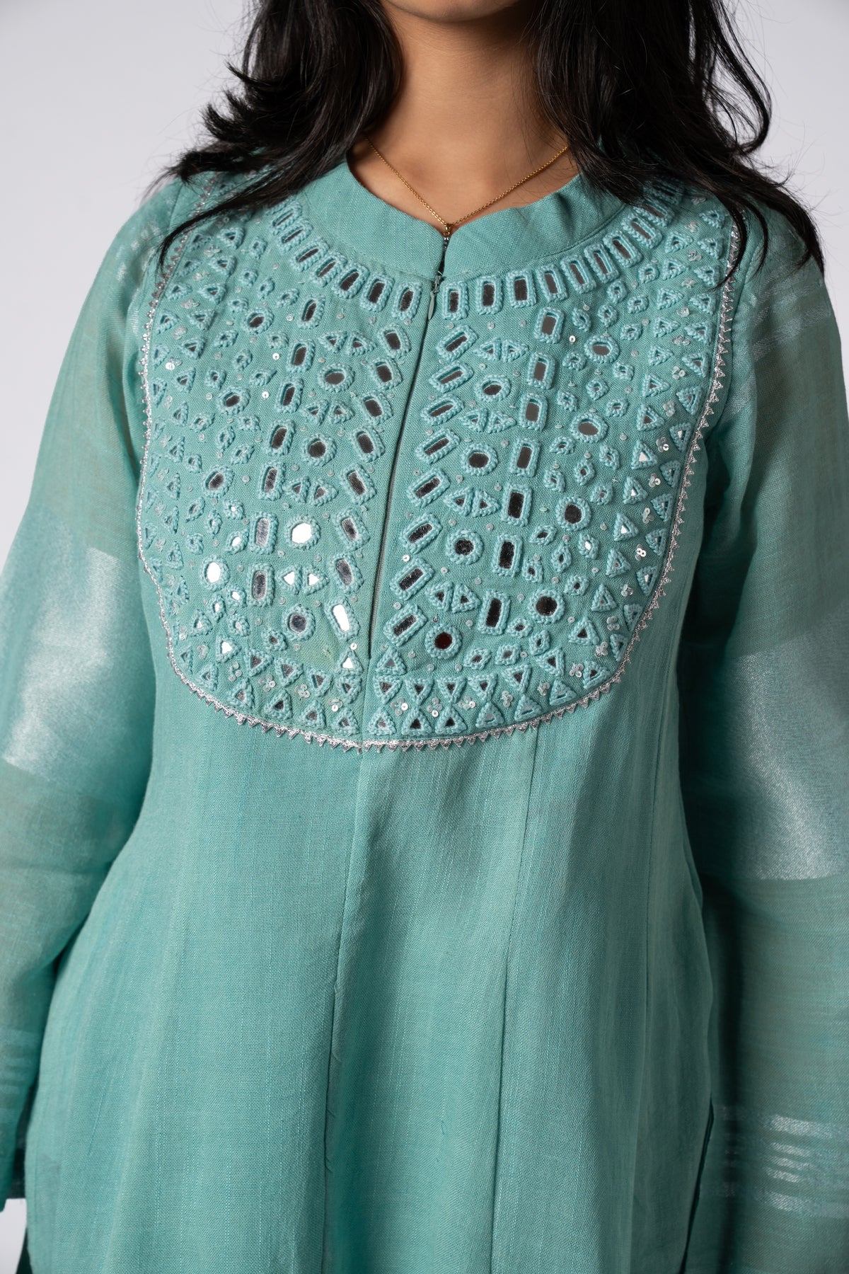 Aab-e-Turq Kali Sheesh Co-ord Set