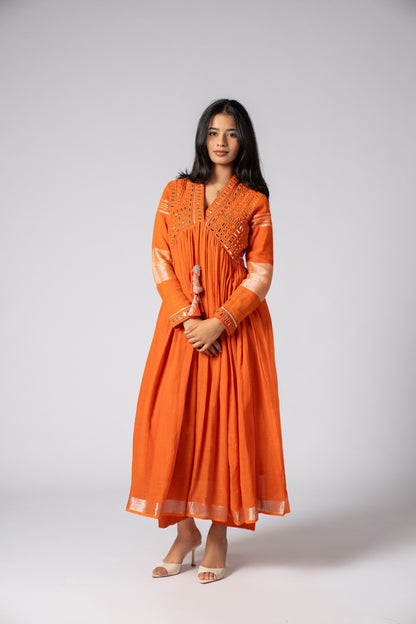 Mahveen Rang Pant Kurta Set