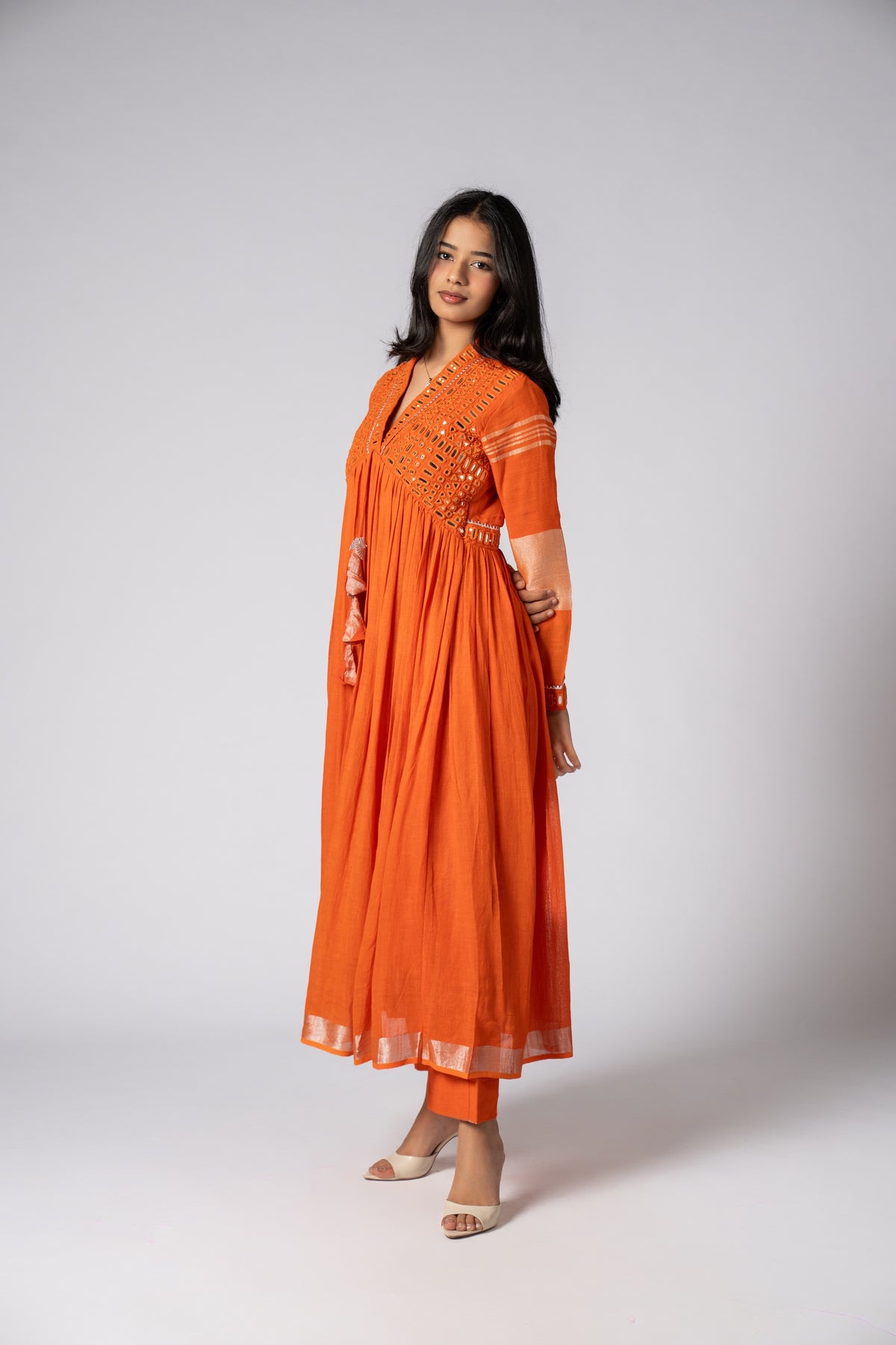 Mahveen Rang Pant Kurta Set